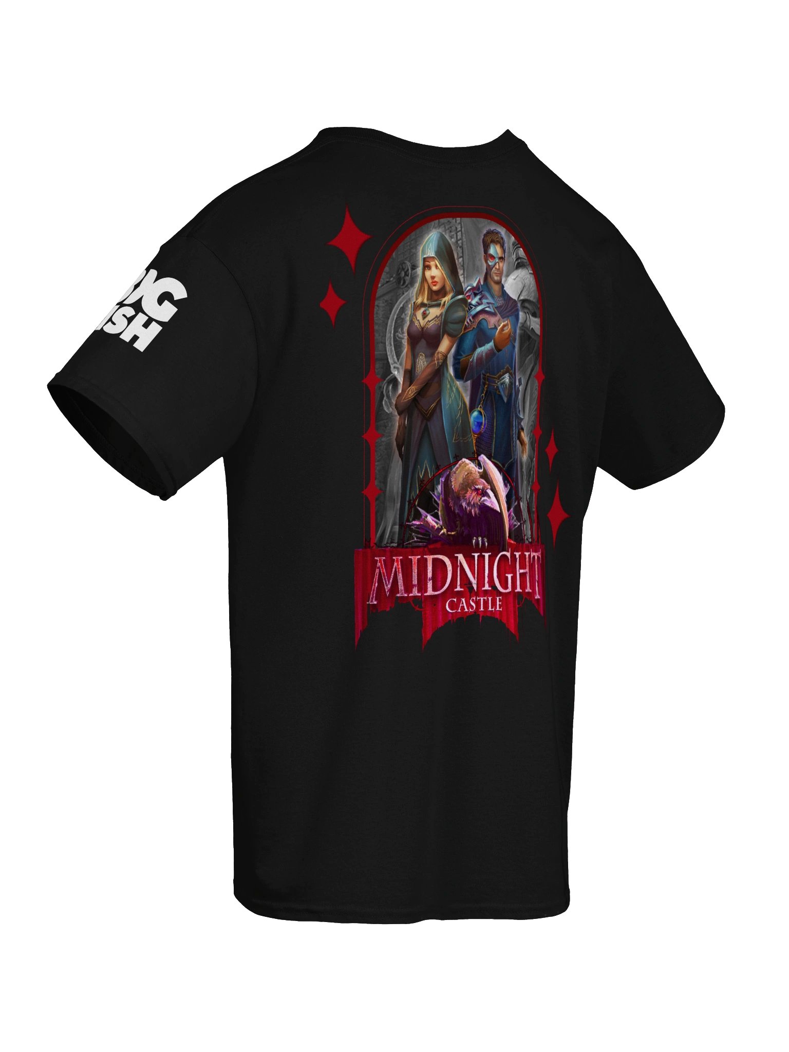 Midnight Castle: Back Design Graphic Tee product image (8)