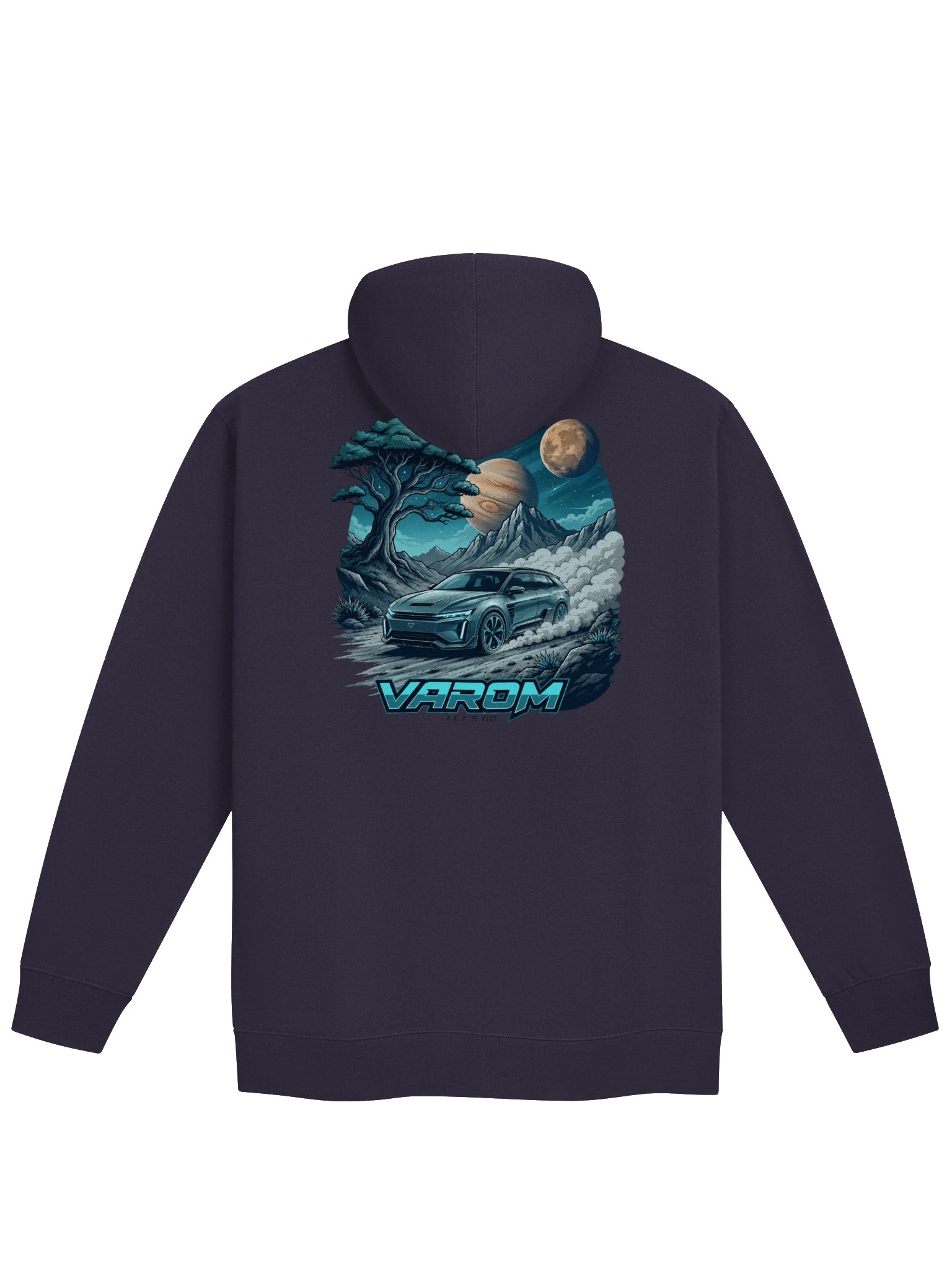 Hoodie Varom Parallel Planet 4 (zip-up) product image (1)