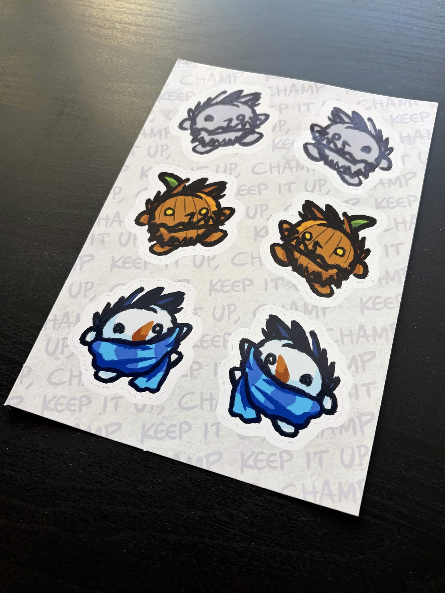 Keep It Up, Champ - Sticker Sheet product image (2)