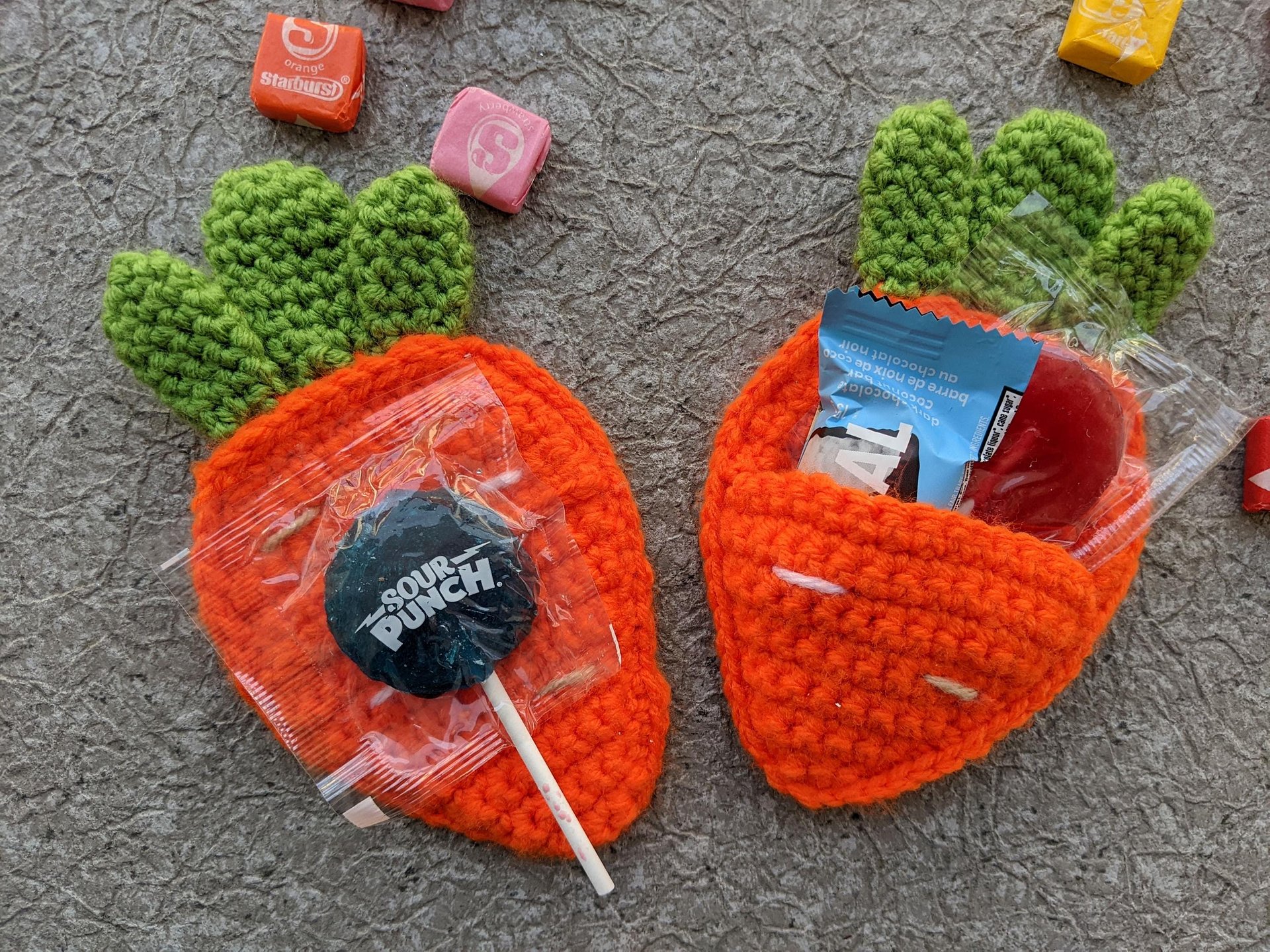 Crochet Carrot Treats Pocket Pattern product image (10)