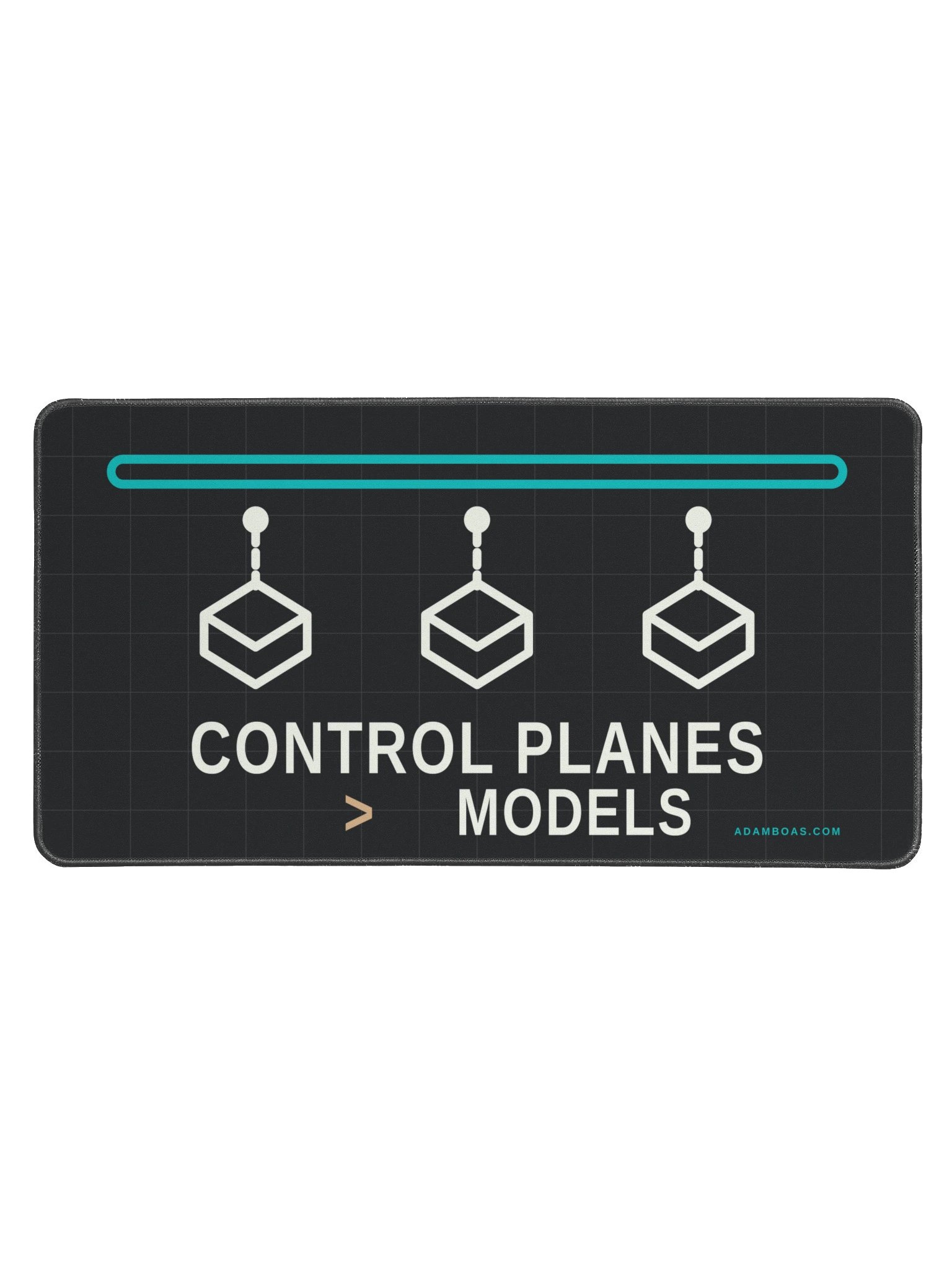 Control Planes Desk Mat product image (1)
