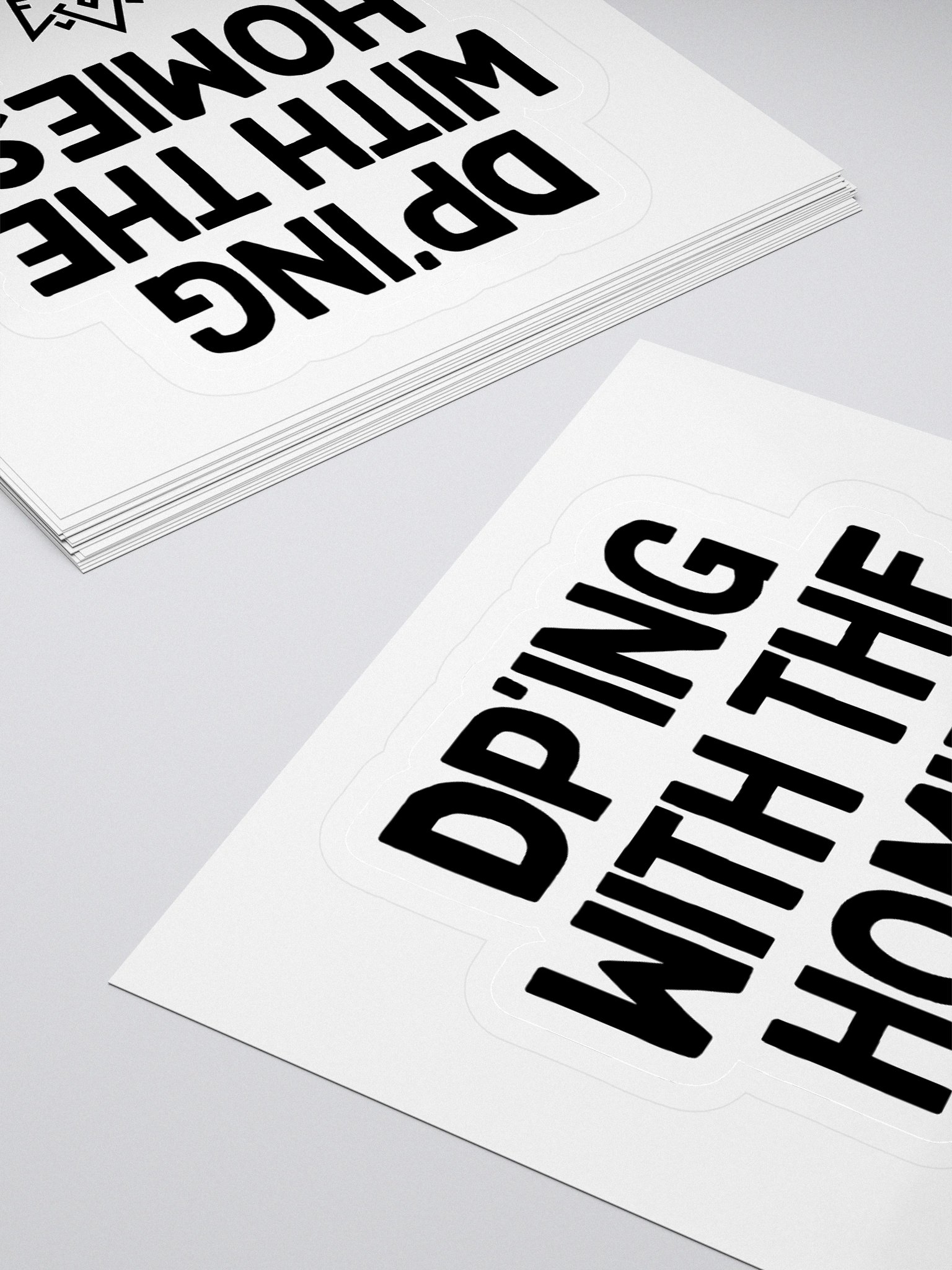 DP'ing With The Homies Sticker product image (4)