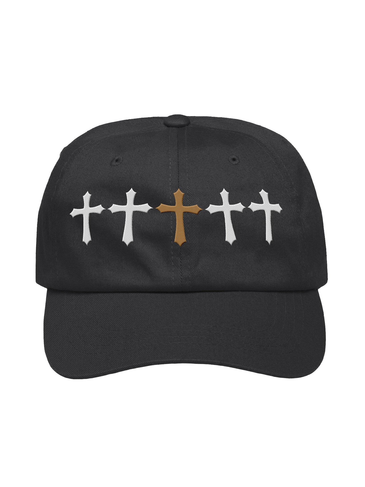 Sanctified Crosses Classic Dad Hat | Christian Hat Gift for Dad. product image (2)