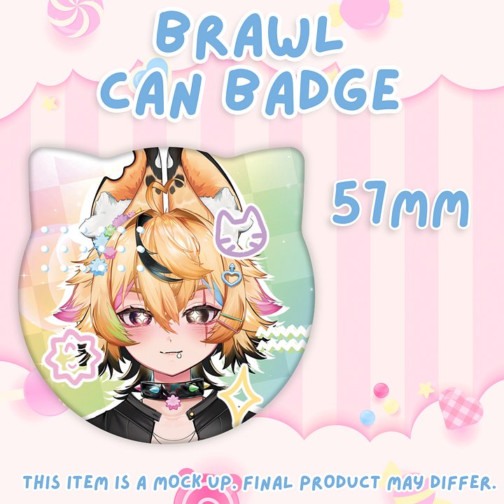 Brawl Debut Can Badge product image (2)