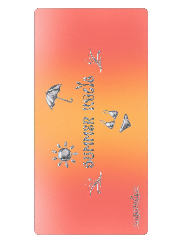 Summer Holic Desk Mat product image (2)