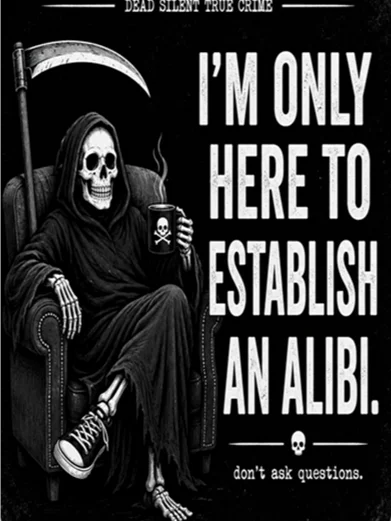 Limited 250 Establish an Alibi DSTC 2.5" x 3" Fridge Magnet product image (1)
