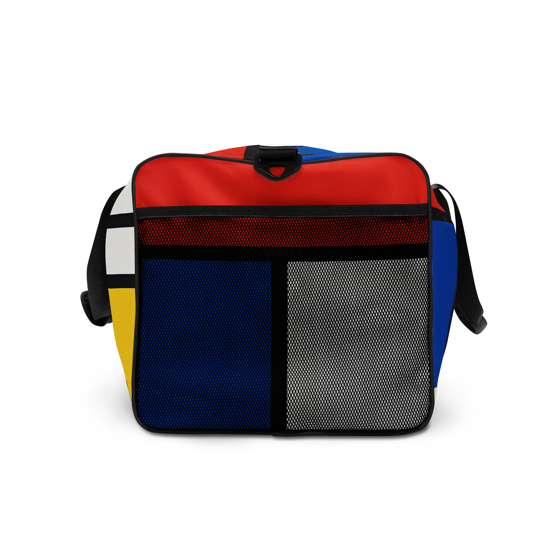 Mondrian-Inspired Geometric Duffle Bag – Artistic Bauhaus Style Travel & Gym Bag product image (7)