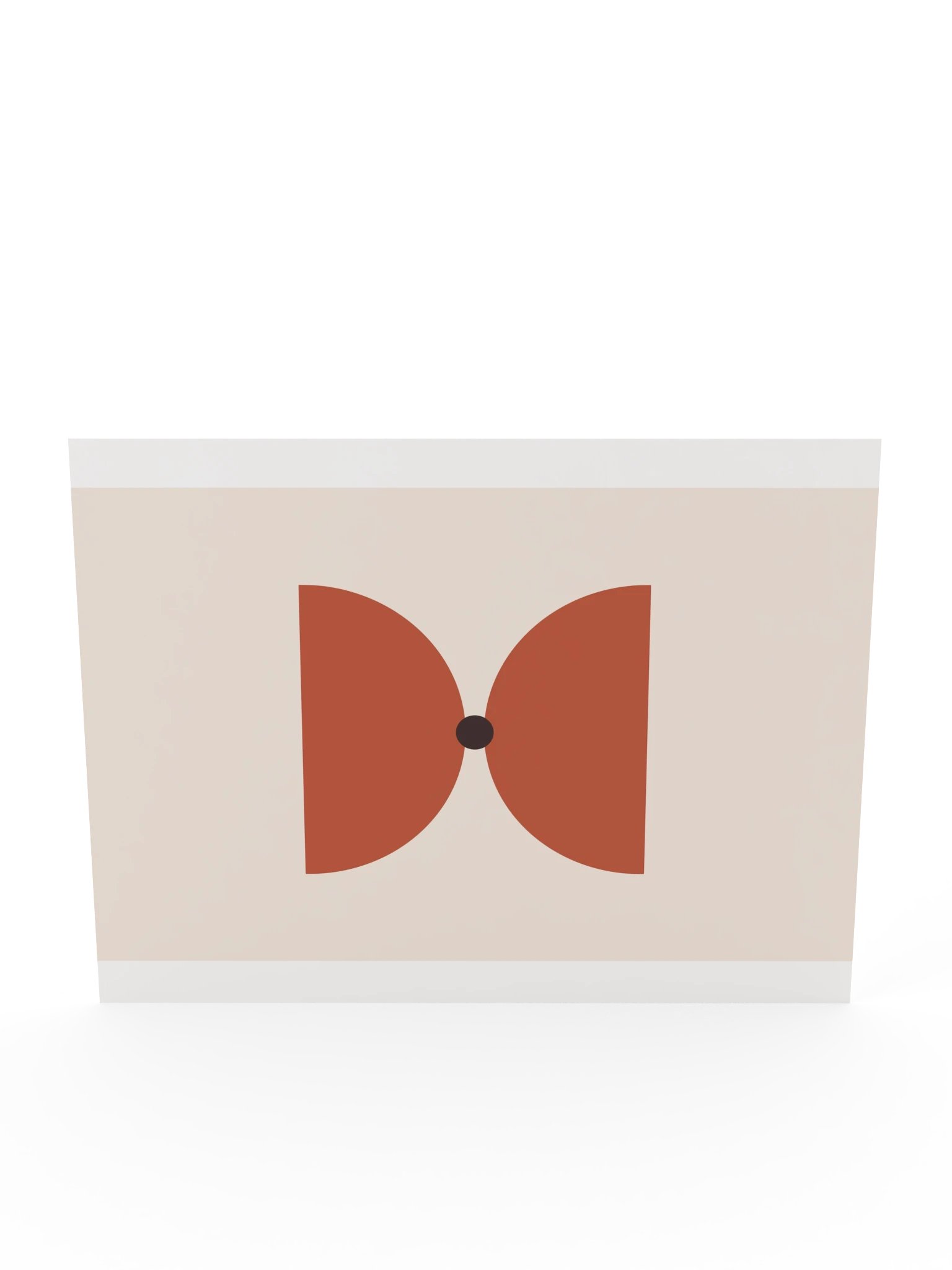 Mid Century Hourglass Print | Abstract Bathroom Wall Art product image (12)