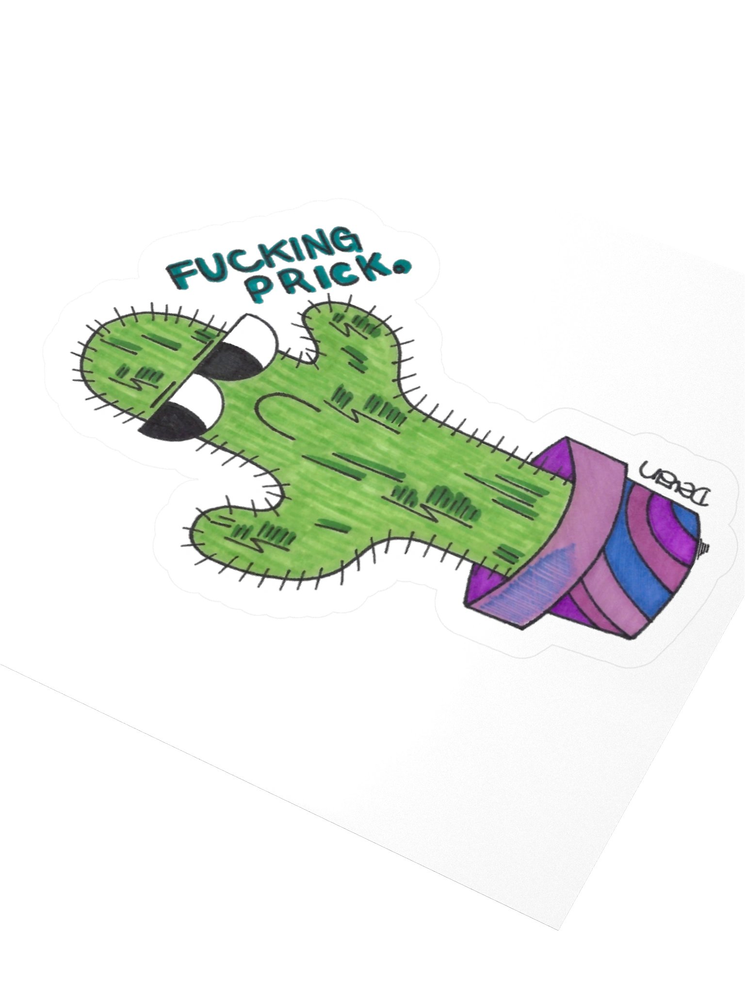 Insulting Cactus Sticker product image (3)