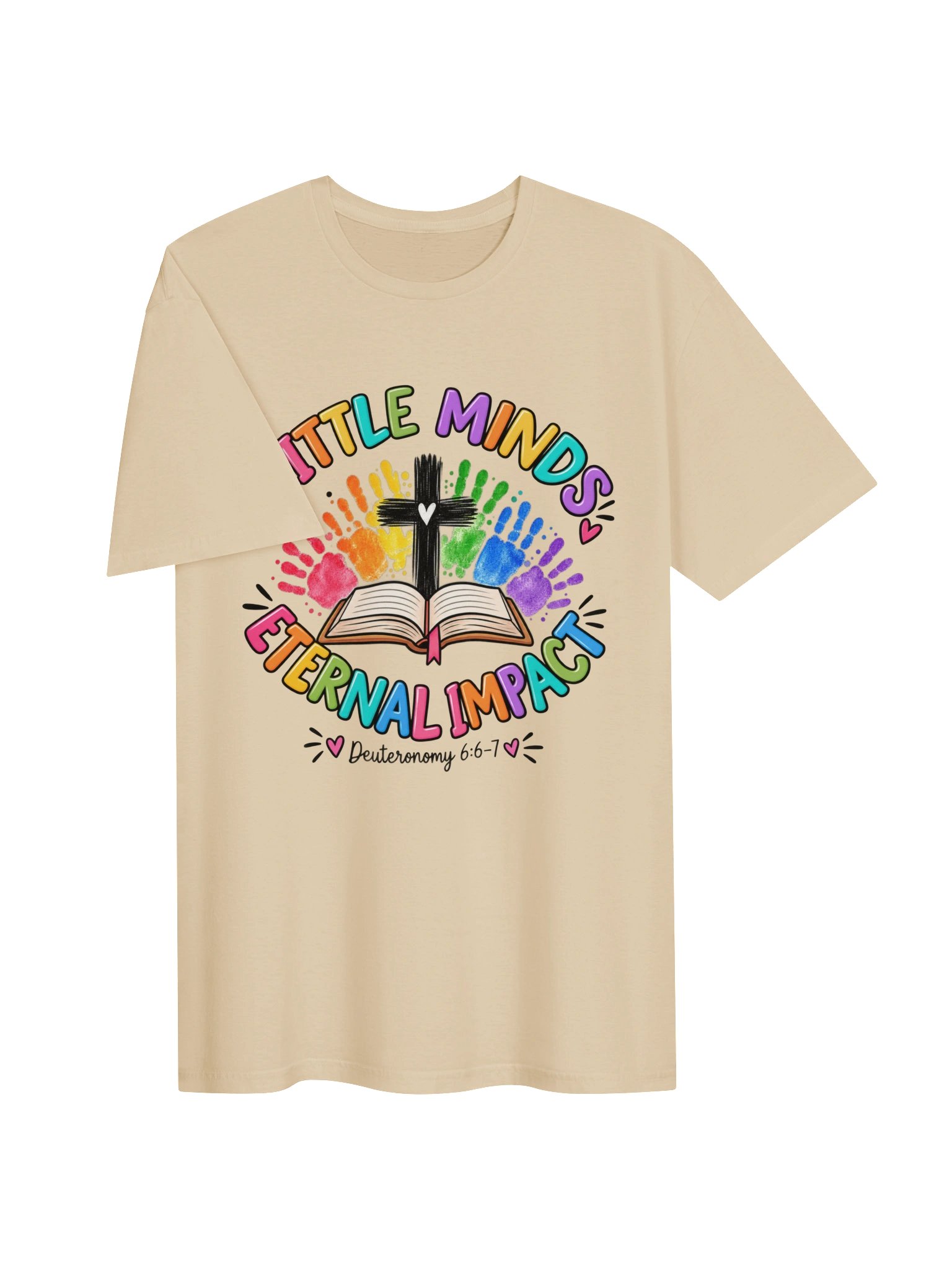 Little Minds, Eternal Impact Tee | Deuteronomy 6:6–7 product image (123)