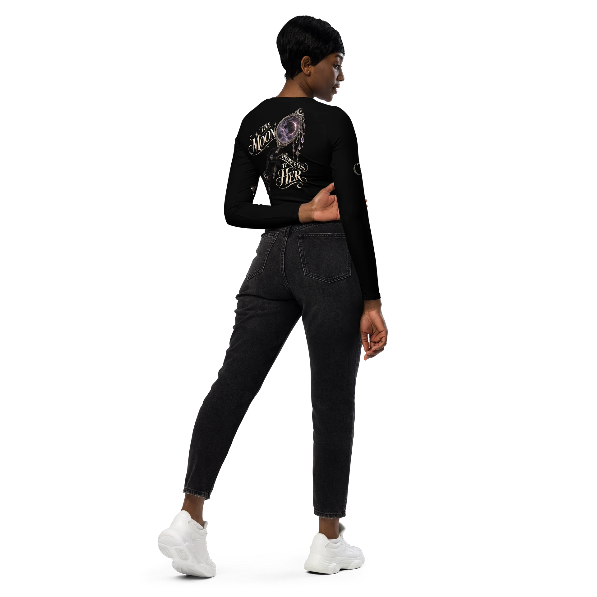 Fethria | The Moon Answers To Her: Eco-Luxe Celestial Crop product image (10)