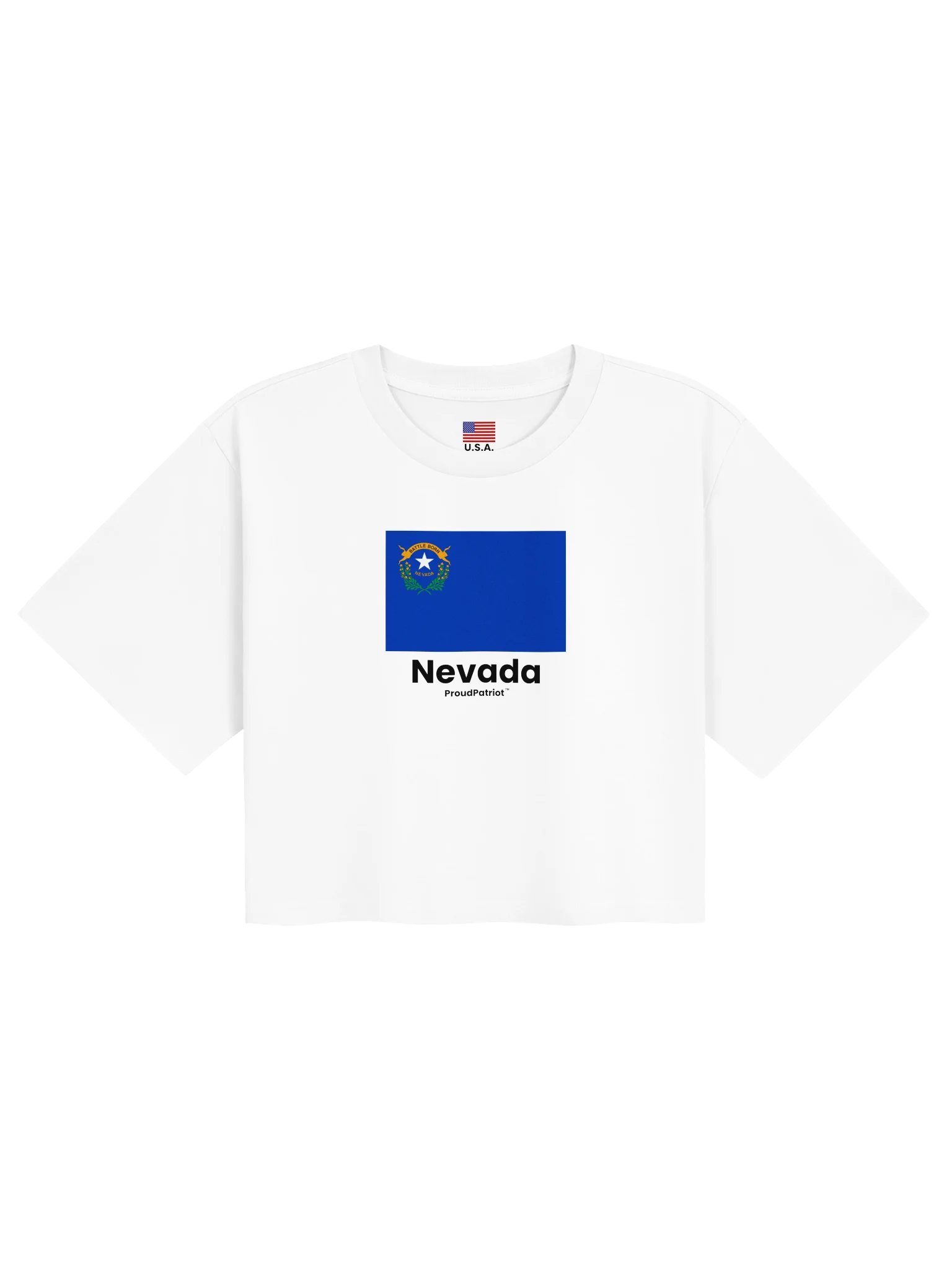 Nevada Women's Classic Crop Tee product image (5)