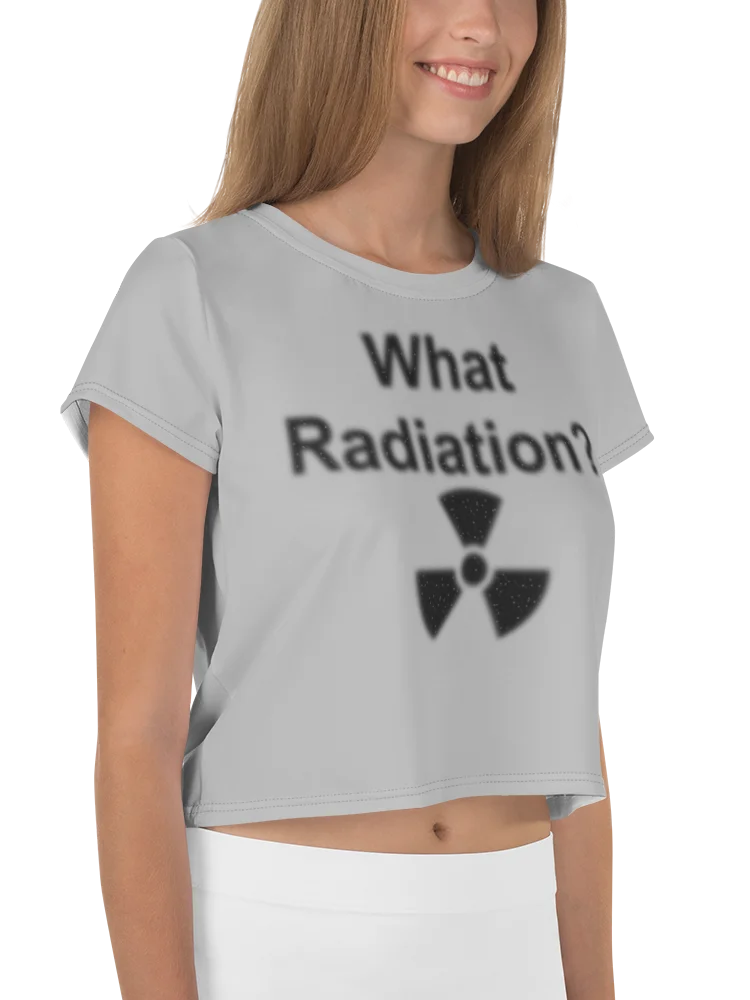 What Radiation? crop tee product image (1)
