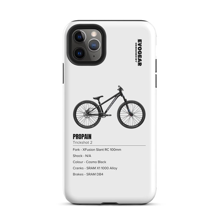 White Propain Trickshot 2 iPhone Case product image (51)