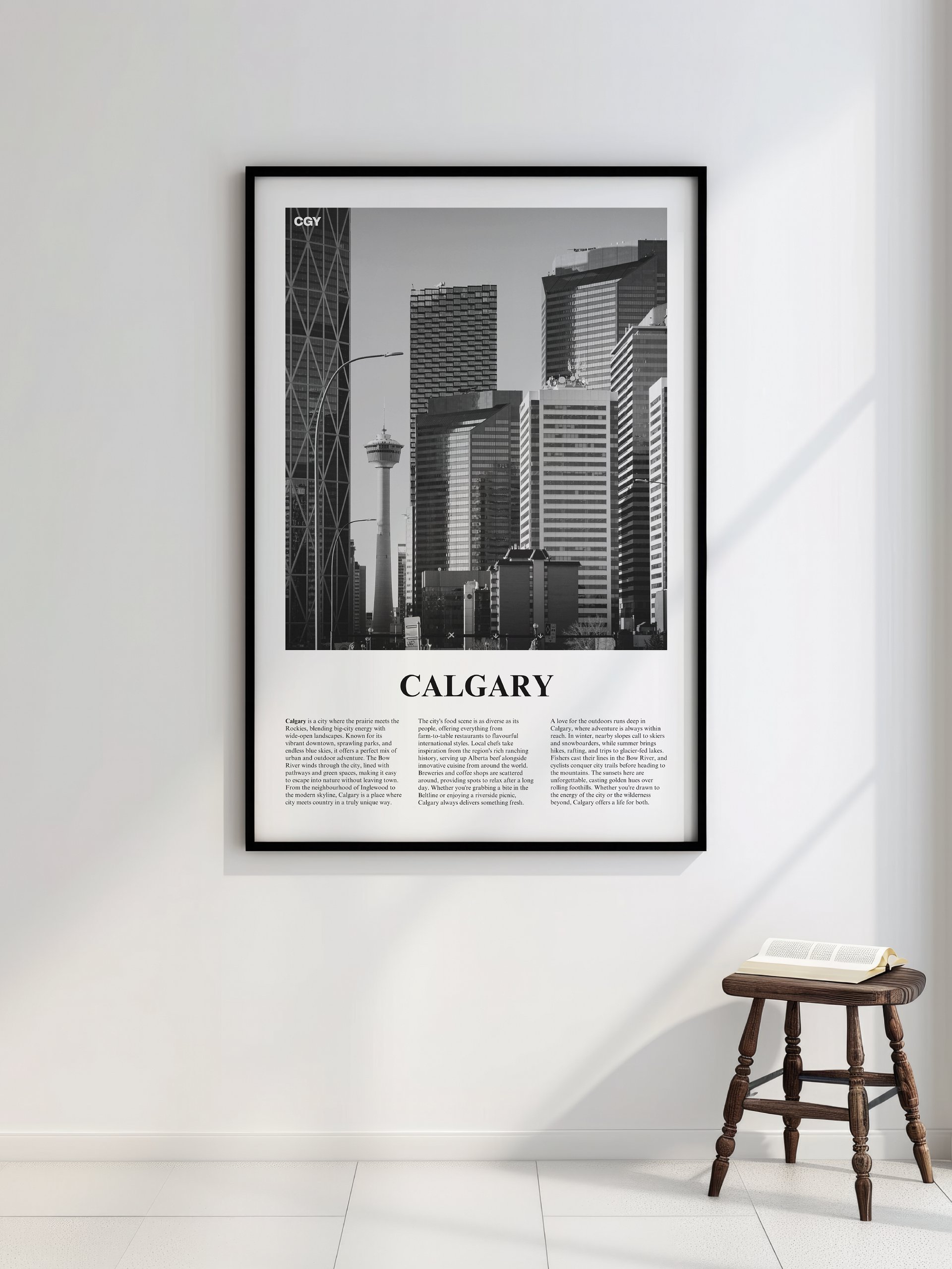 Calgary 03 Newspaper Poster product image (2)