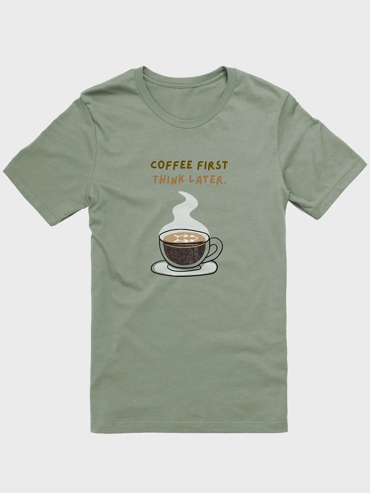 Arrow Brew Unisex T-Shirt | caffee first think later product image (5)