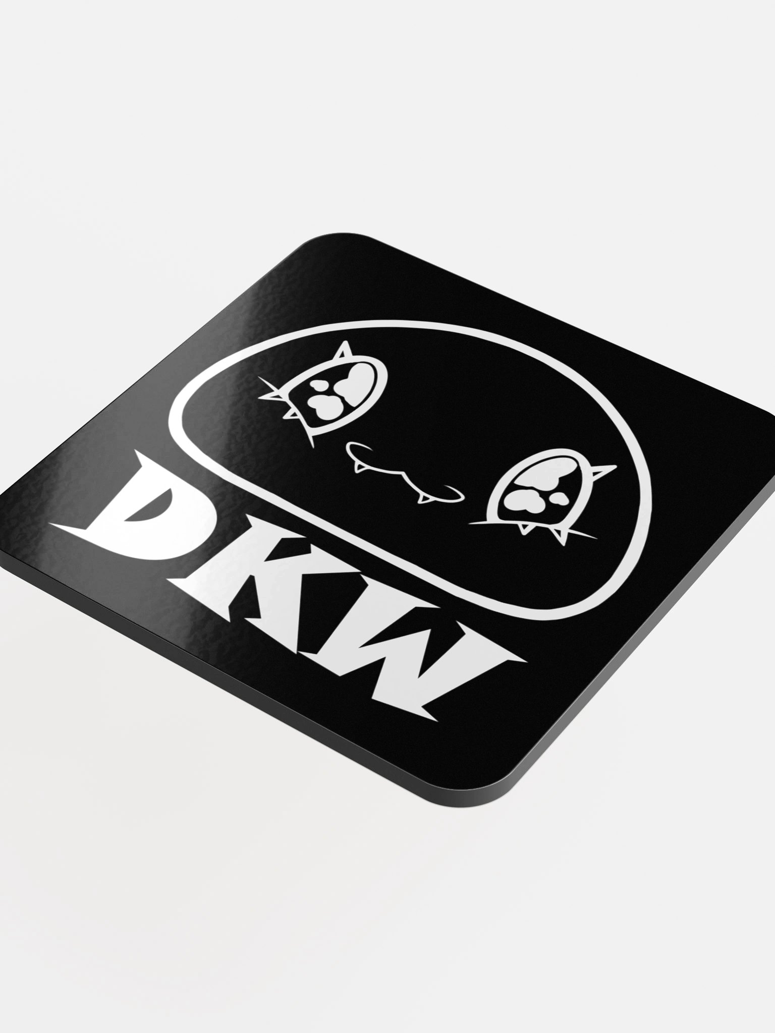 Black Logo Coaster product image (4)