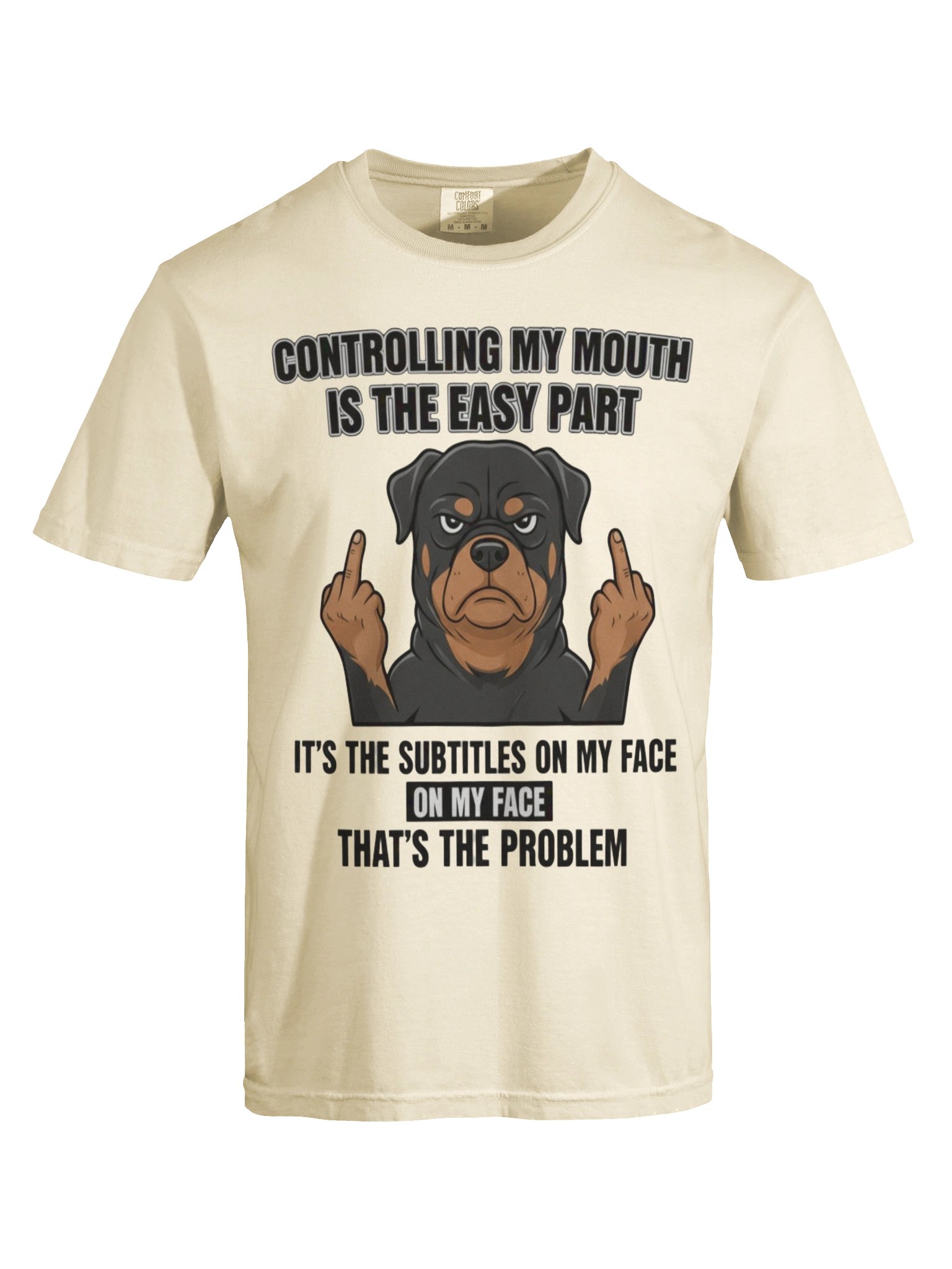 Expressive Rottweiler Tee product image (69)