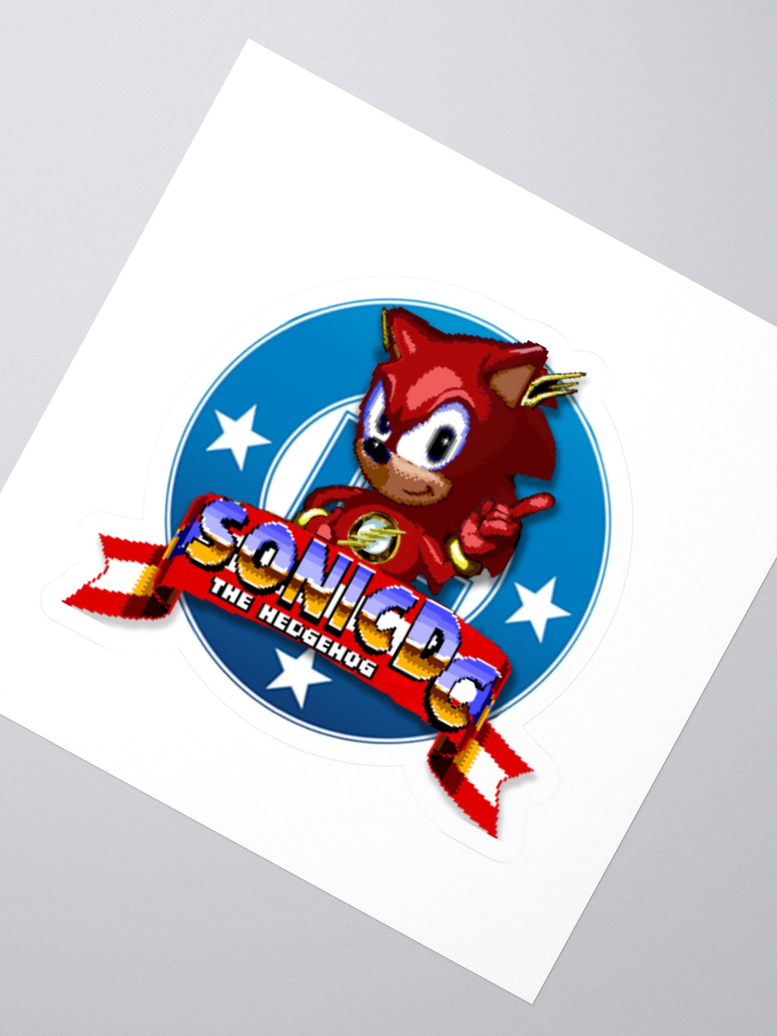 Sonic DC sticker product image (2)