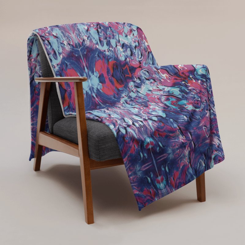 Candy Dreams Geometric Blanket – MONIQUE FAELLA DESIGNS™ product image (4)