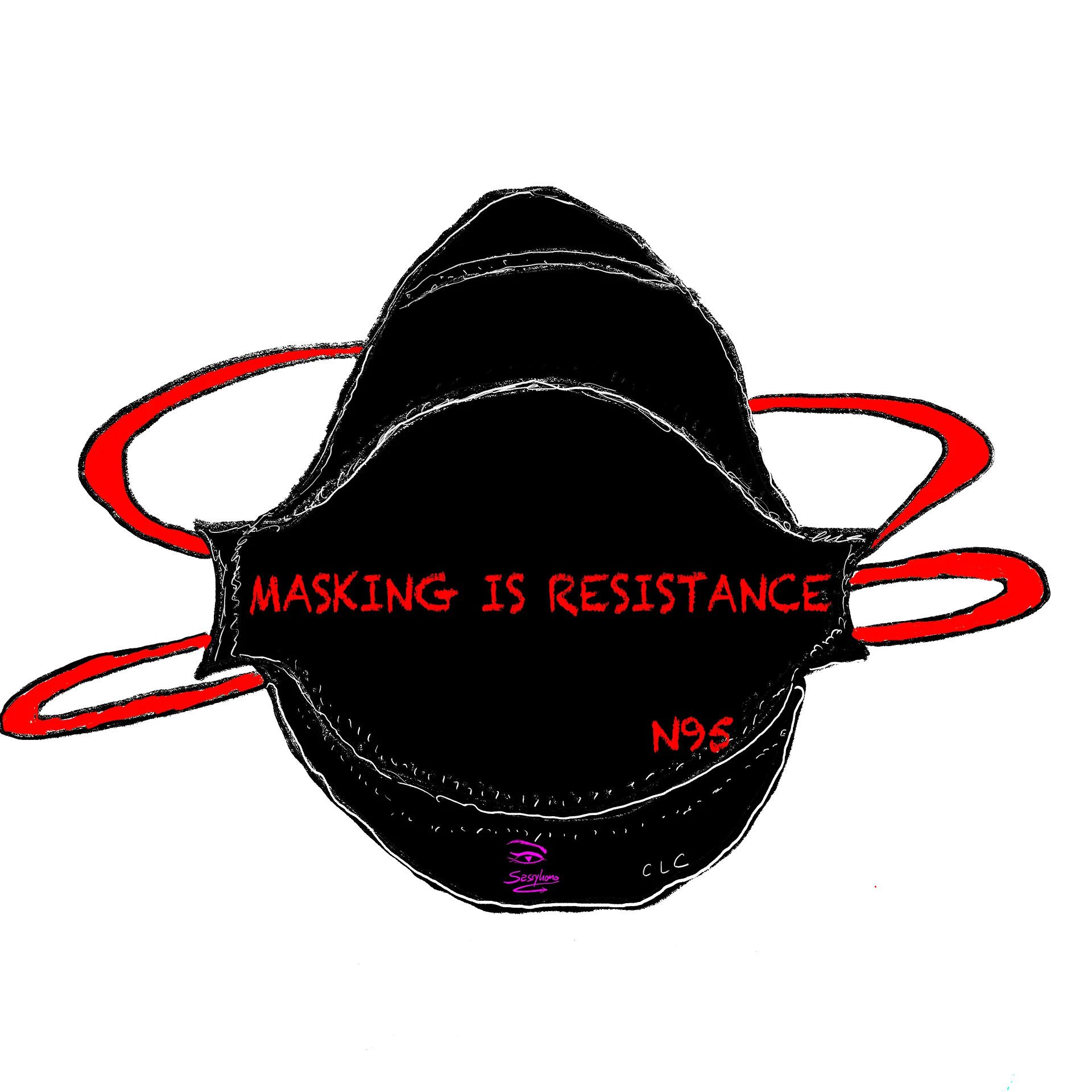 MASKING IS RESISTANCE digital file product image (1)