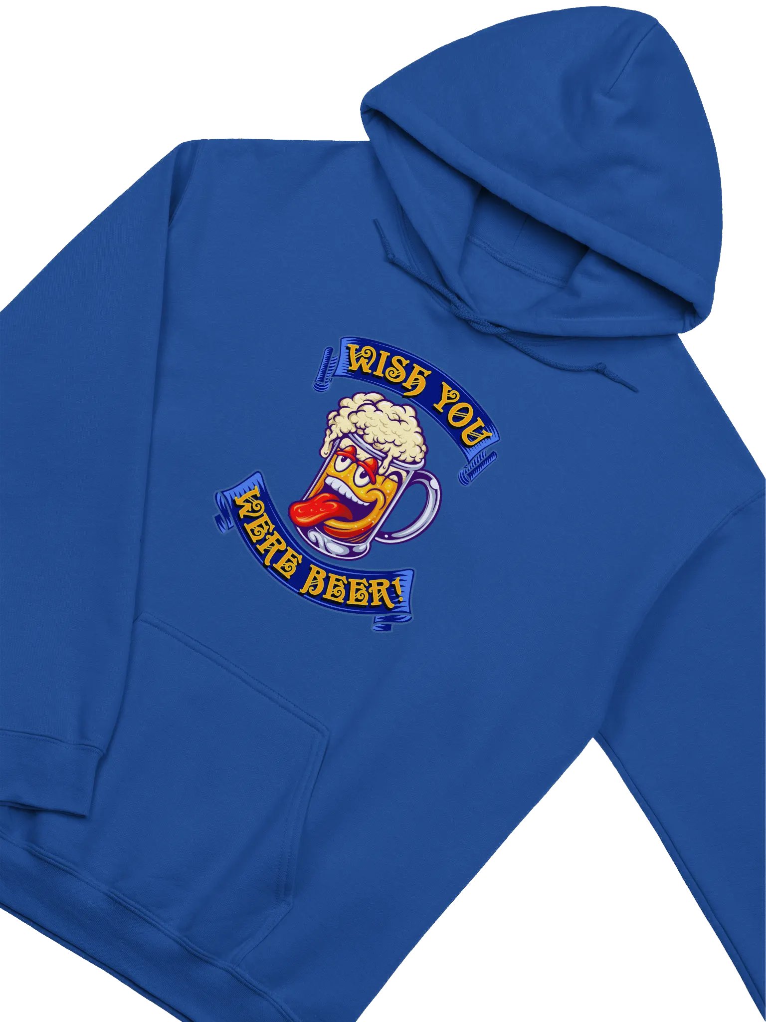 WISH YOU WERE BEER HOODIE product image (3)