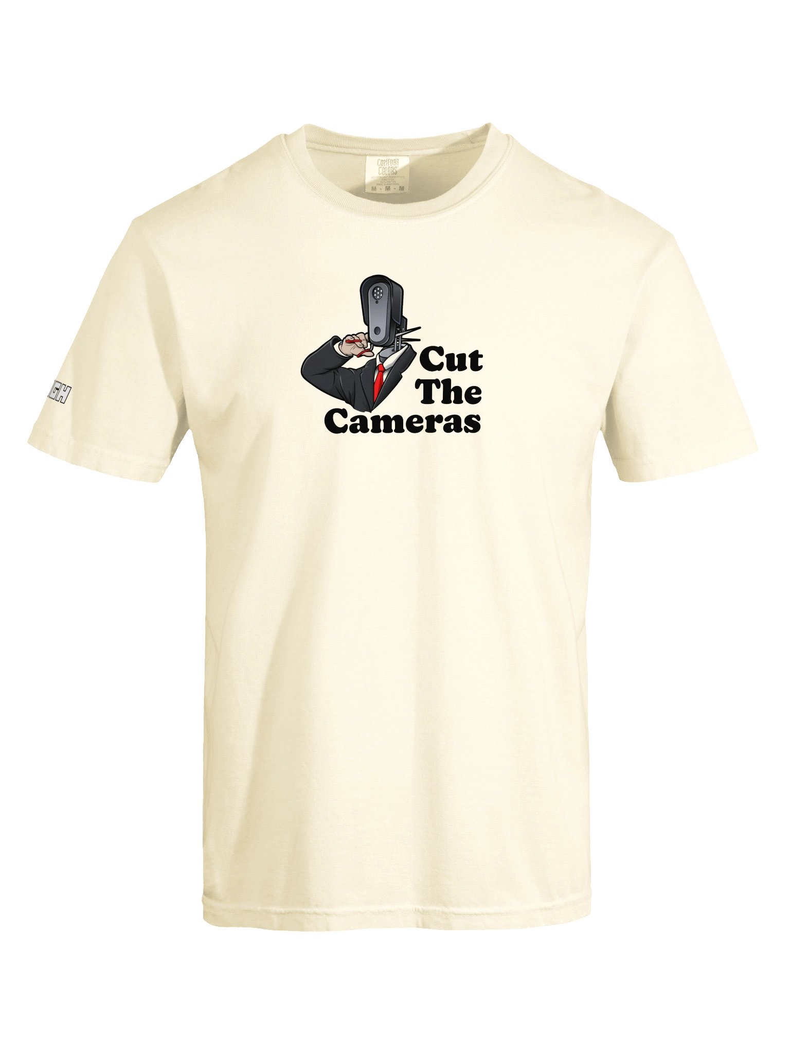 Cut the Cameras Tee (Light) product image (9)