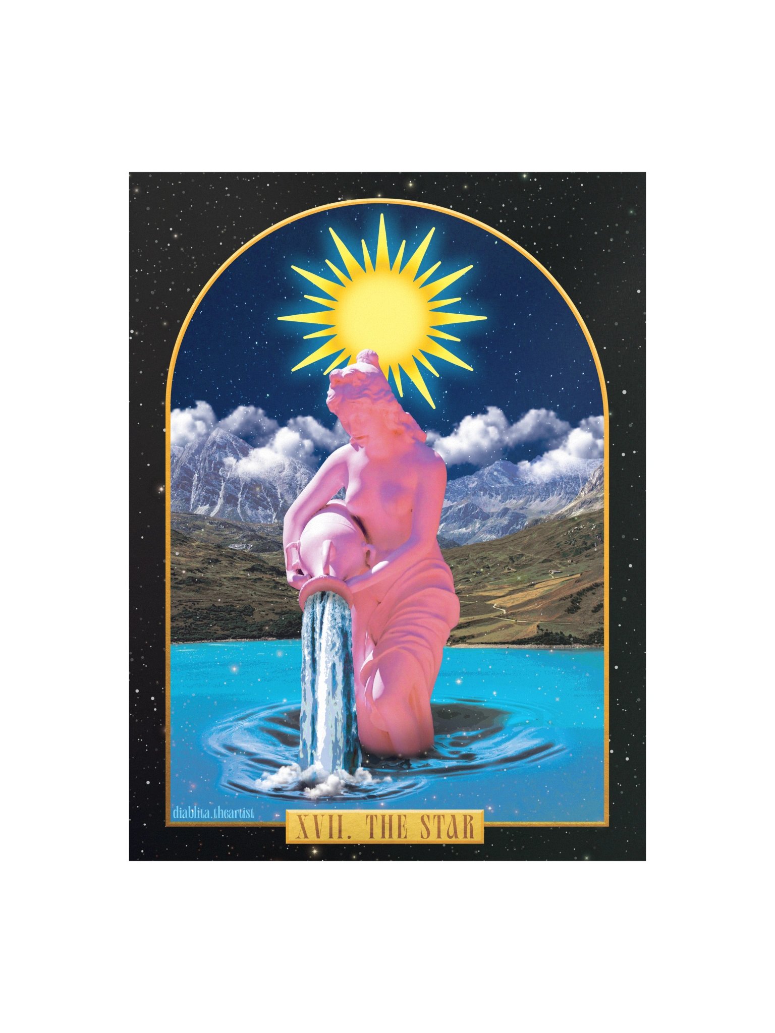 The Star Tarot Print product image (2)