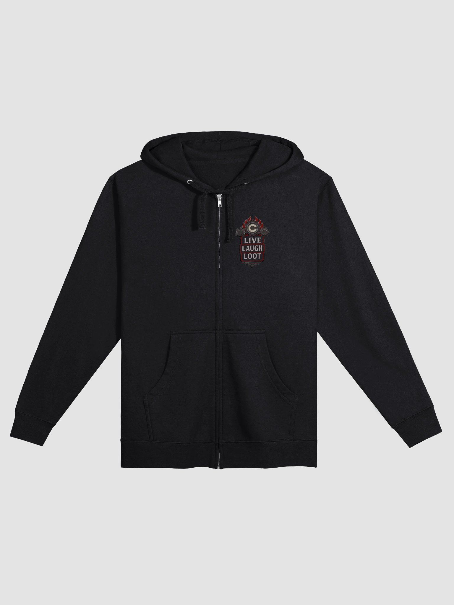 Live Laugh Loot Zip Hoodie product image (1)