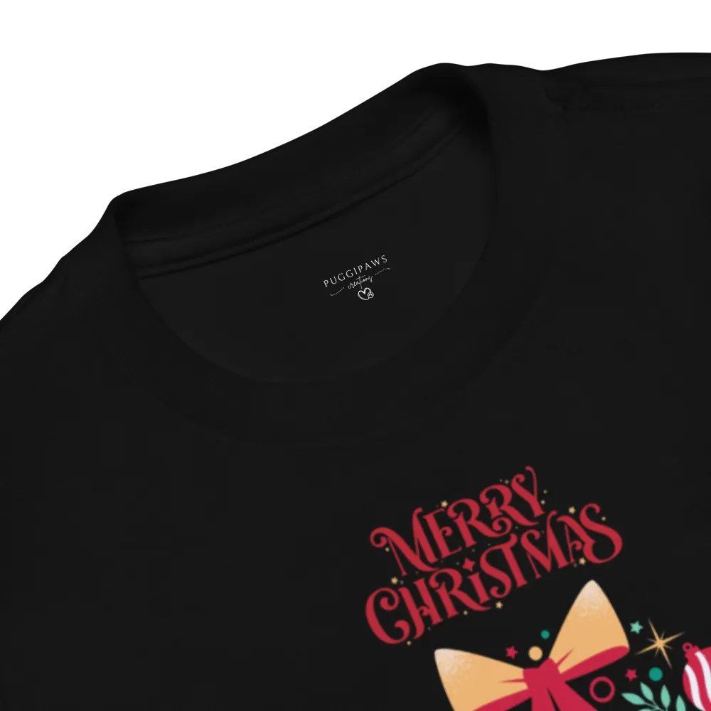 Merry Christmas Corgi Festive Toddler T-Shirt product image (9)