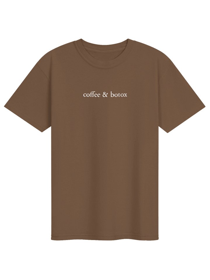 Coffee & Botox Embroidered Tee product image (9)