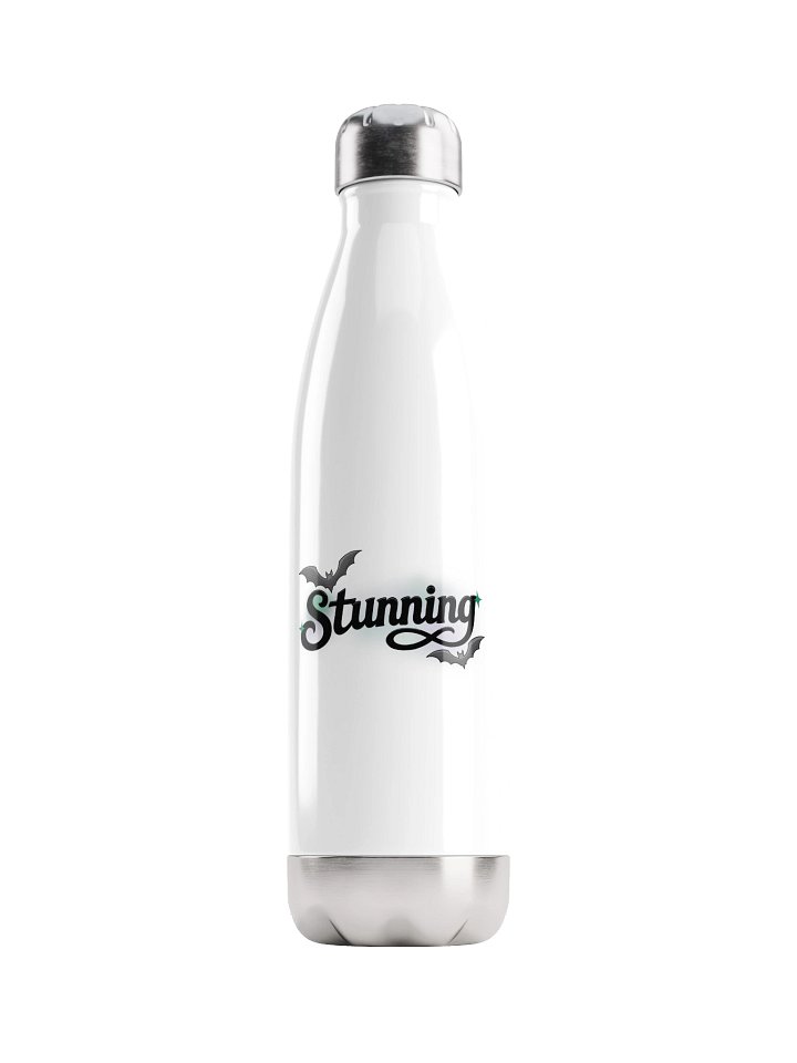Stunning In White Insulated Water Bottle product image (6)