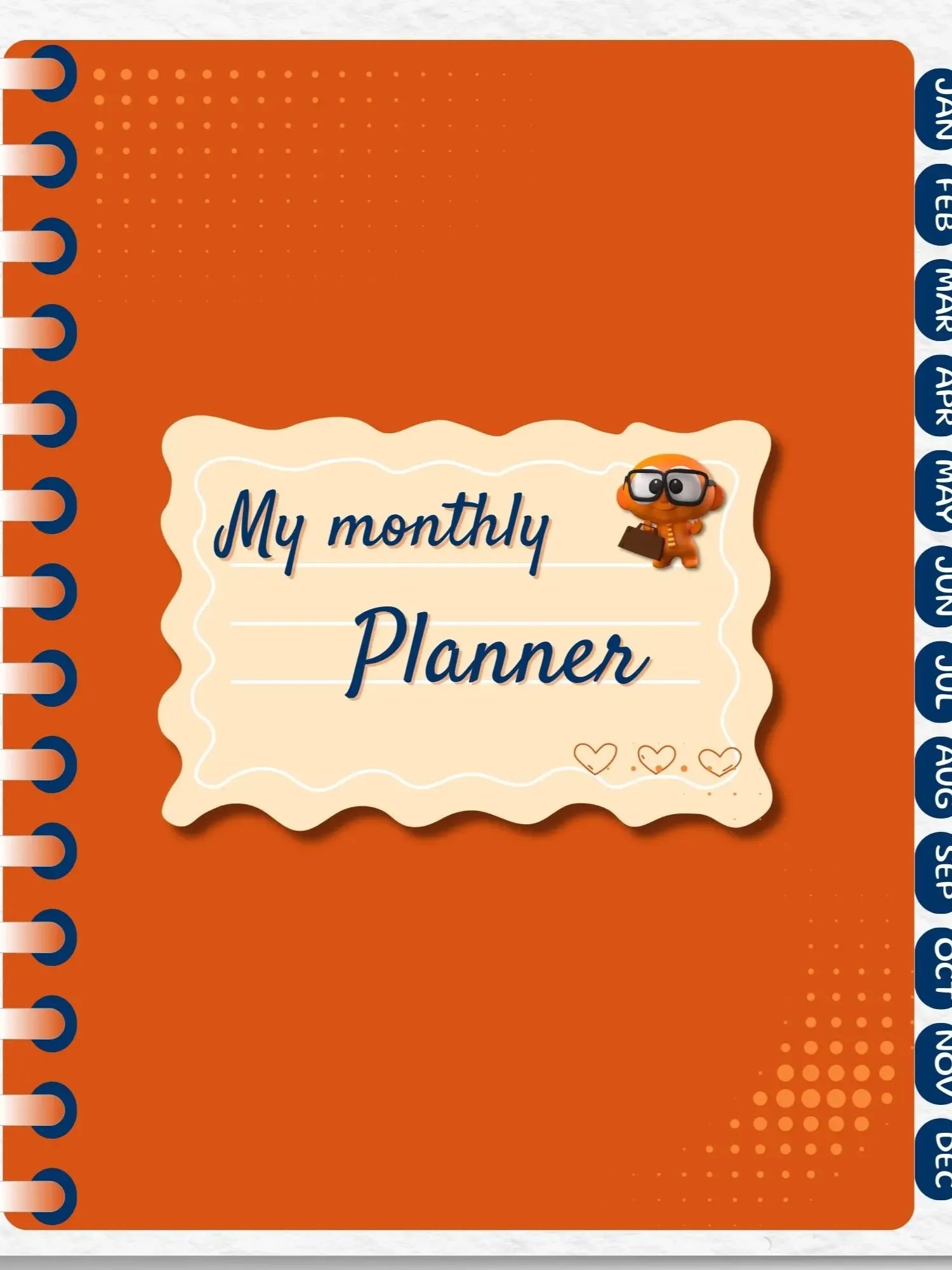 Digital Monthly Planner product image (1)
