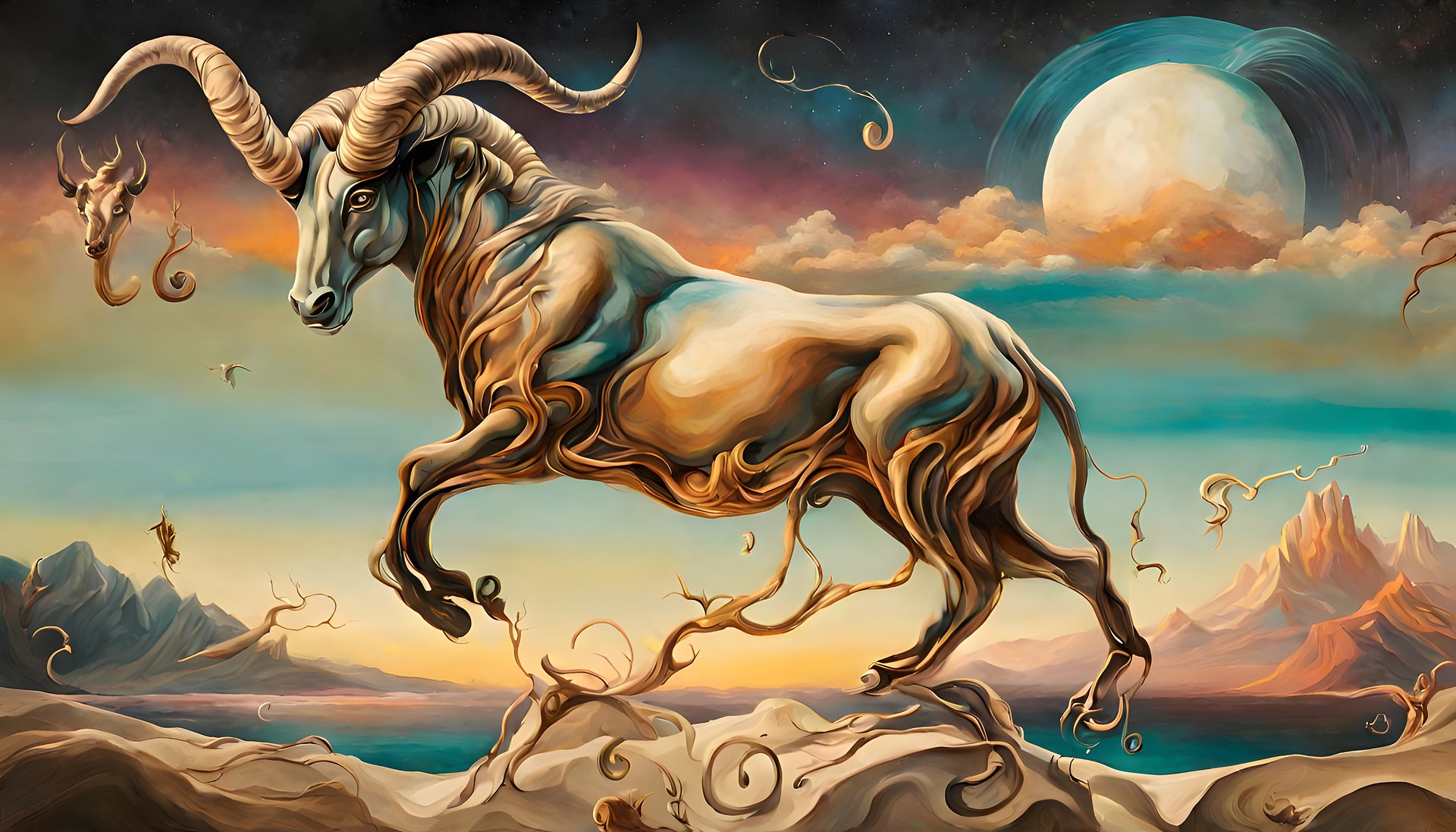 Capricorn - Earthly Authority Ascends: Career Visions Elevate Capricorn Ambition product image (1)