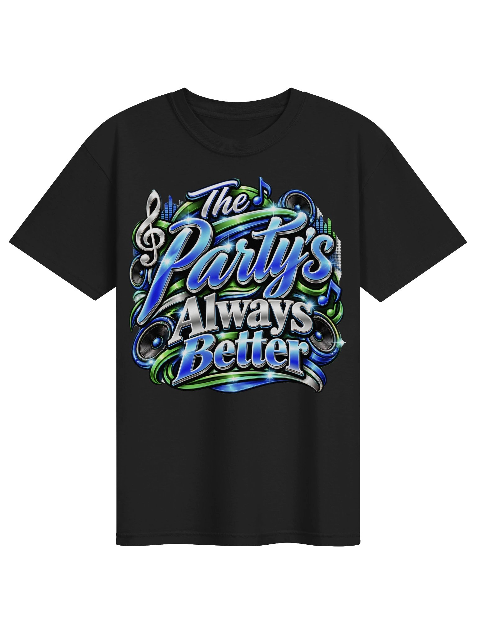 The Party’s Always Better Music Tee product image (1)