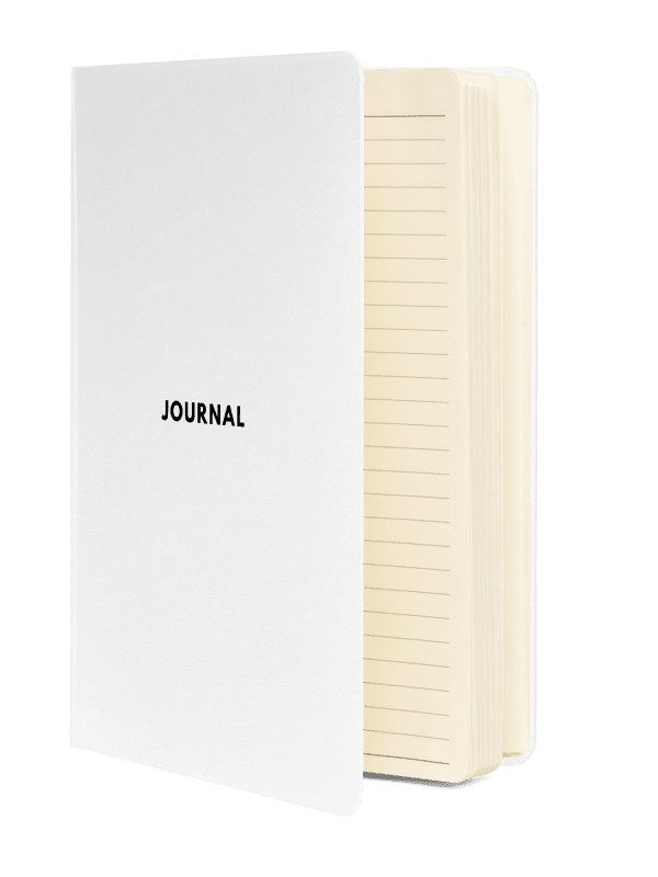 White Hardcover Bound Journal product image (3)