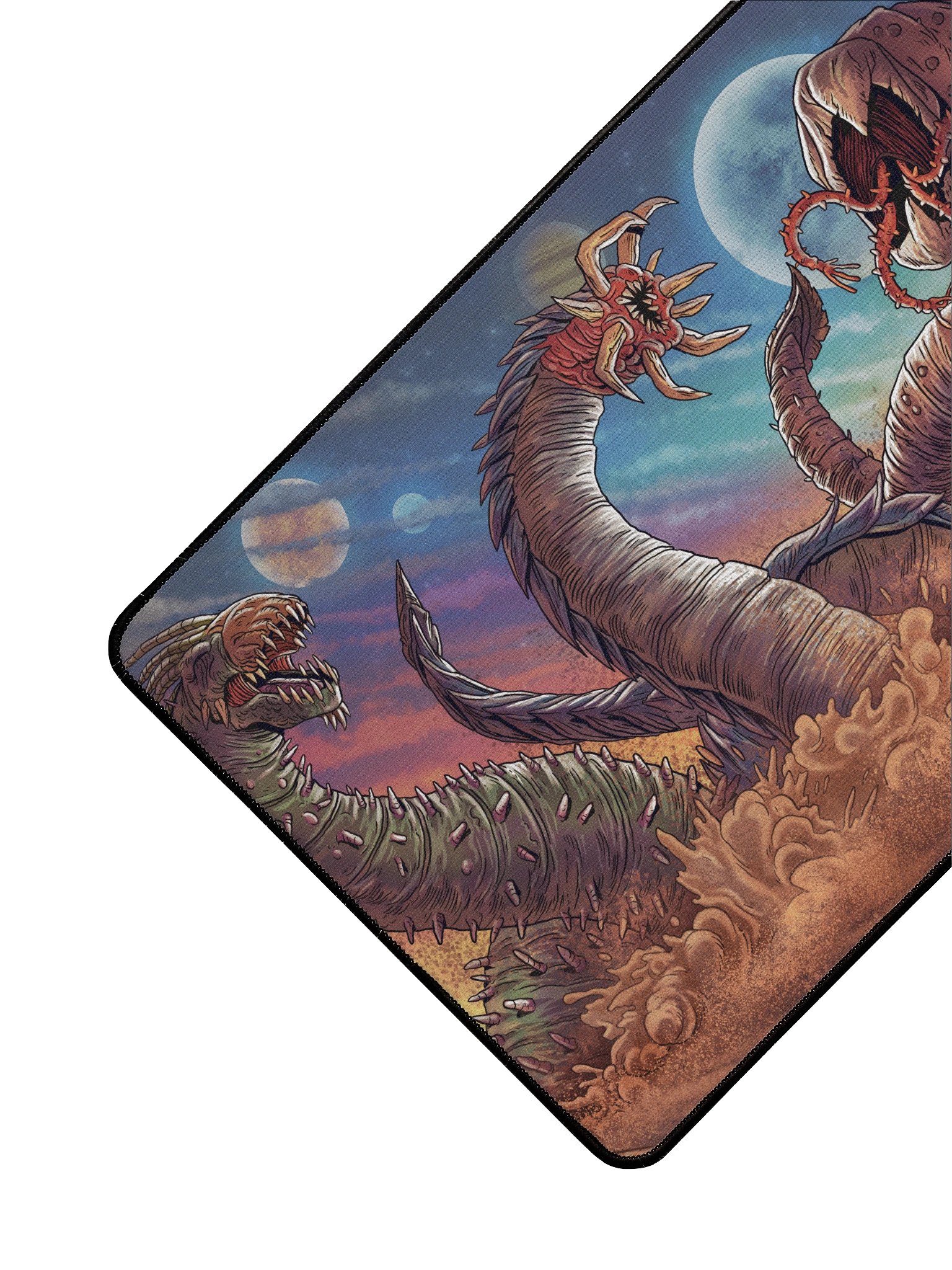 'Koma Coil' Hand Drawn Playmat by DarkSideTokens! product image (3)