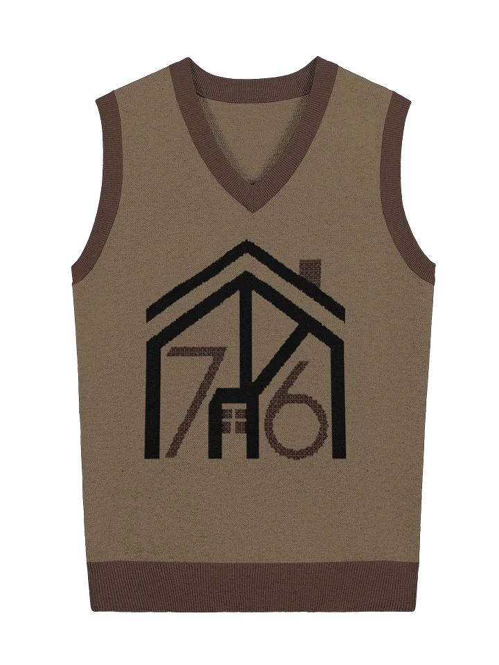 House 746 Luxury Knit Vest - Peanut product image (1)