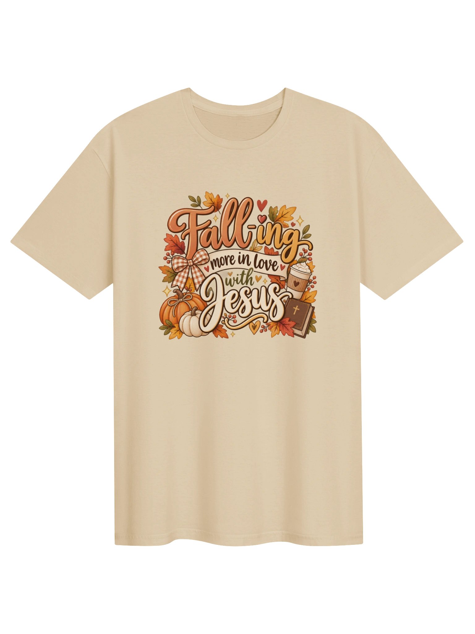 Fall-ing More in Love with Jesus Tee | 1 John 4:19 product image (121)