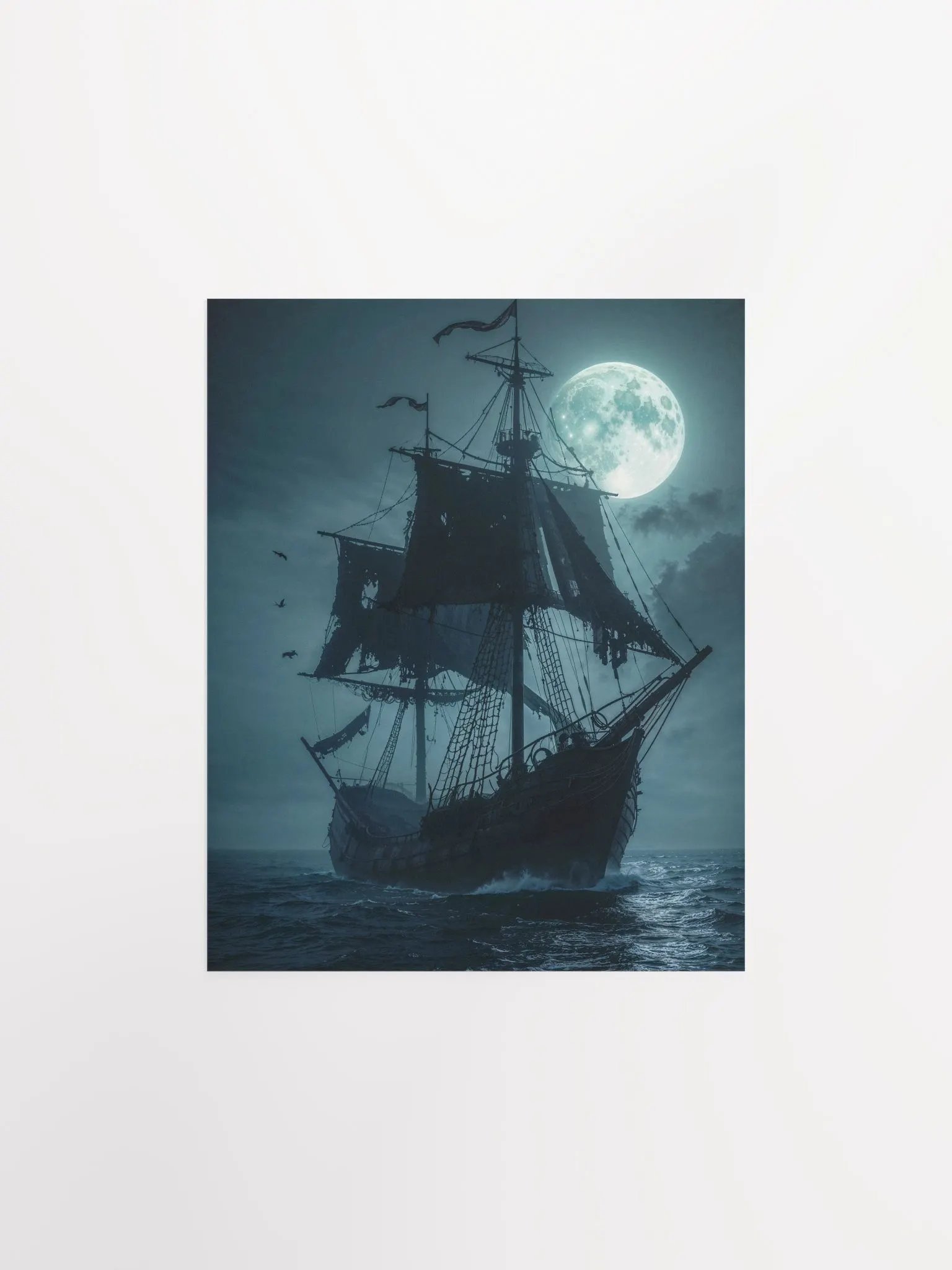 Phantom Vessel Matte Poster product image (8)