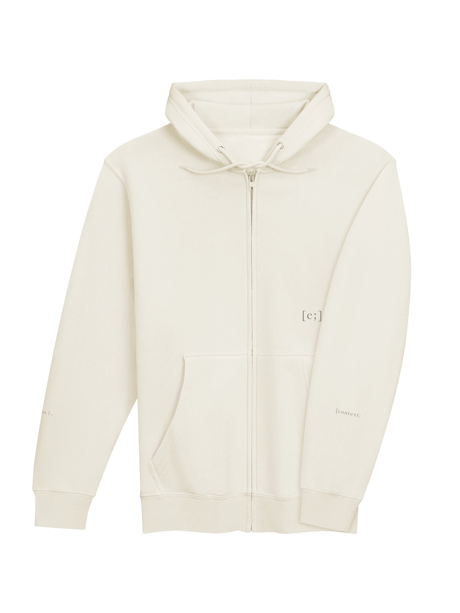 [c;L] Split Zip Hoodie / 003 product image (4)
