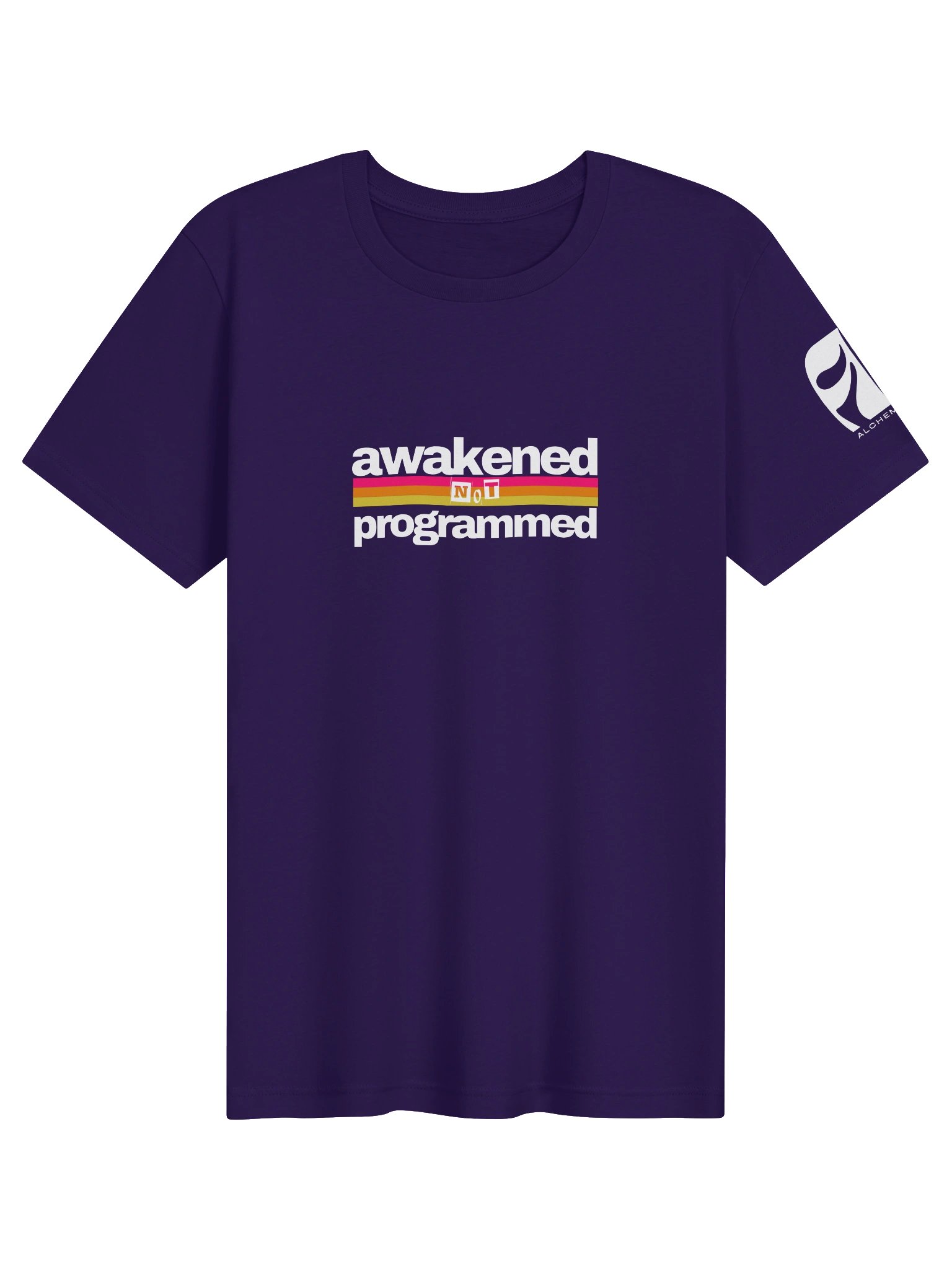 Awakened Not Programmed — the one that reminds you who's writing the code |Unisex Supersoft Tee) product image (3)