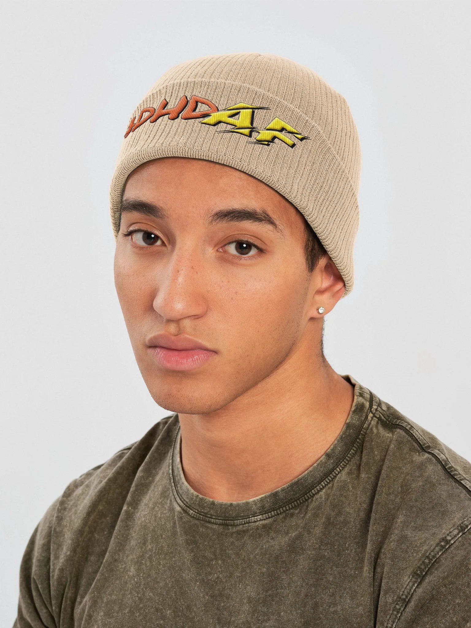 ADHD AF Organic Beanie product image (11)