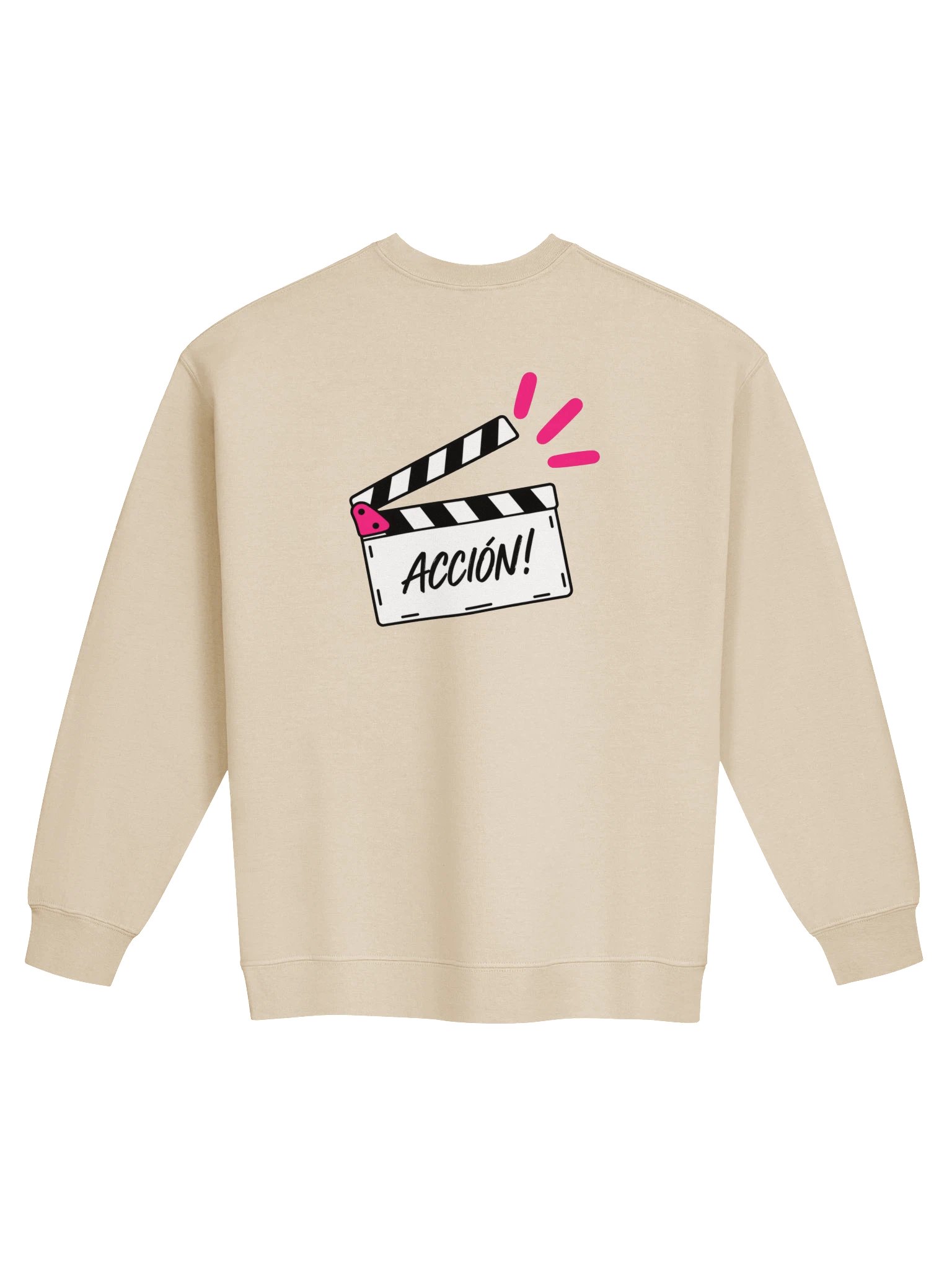 Sudadera sin capucha «ACCIÓN!» product image (3)