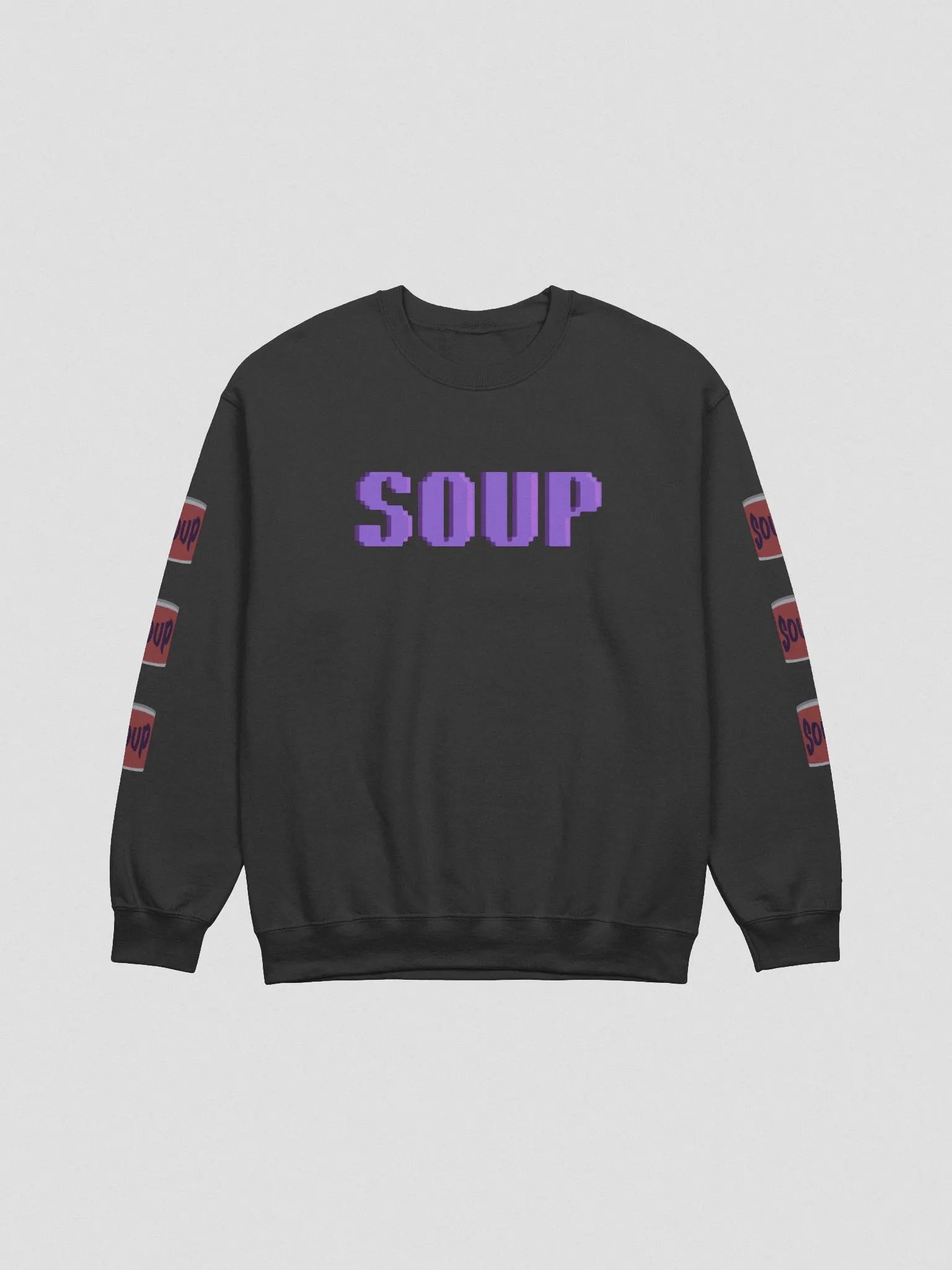 Retro Soup Crewneck - Purple Soup product image (1)
