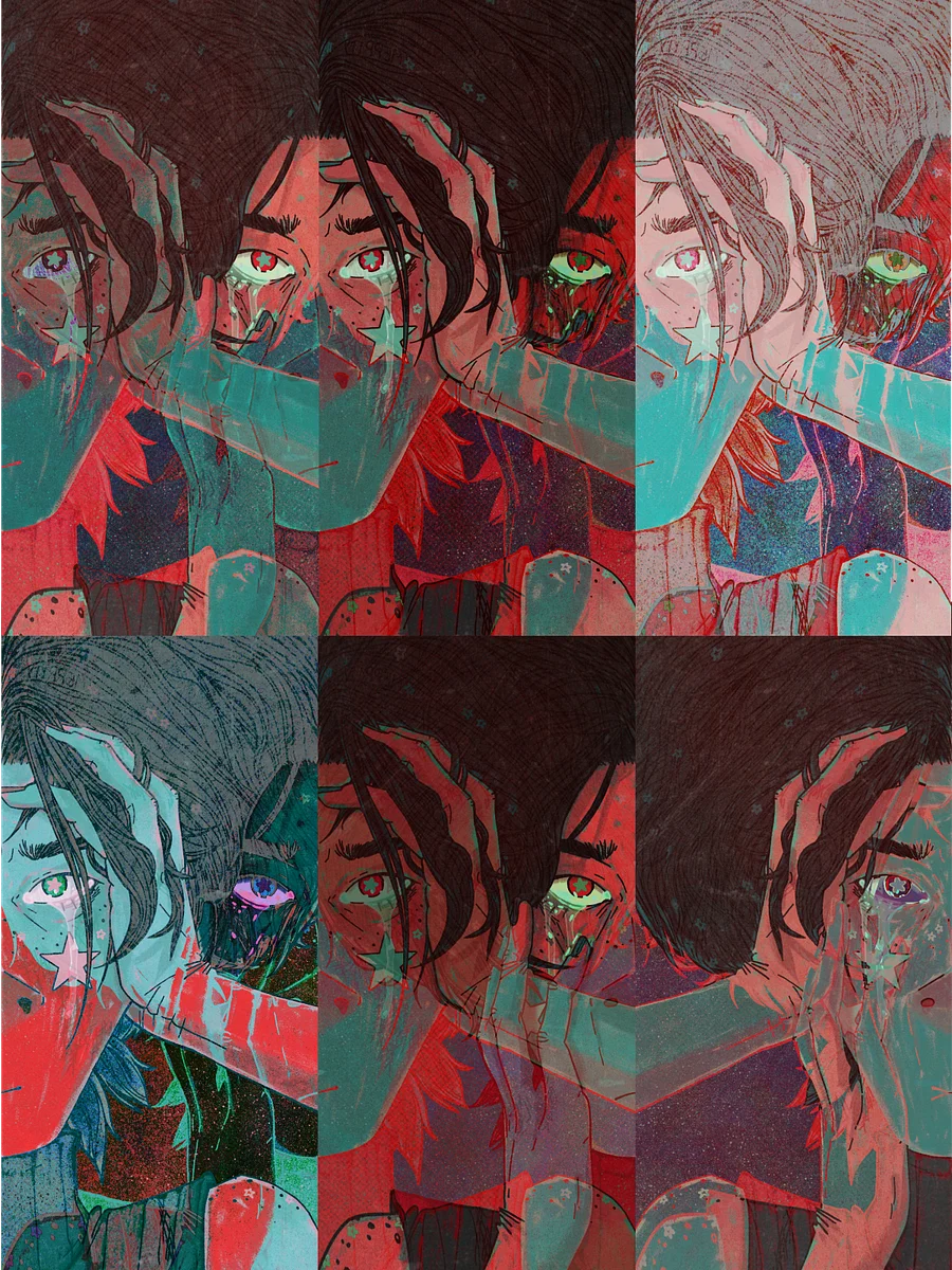 Bad Time Charlie - DIGITAL WALLPAPER SET product image (5)