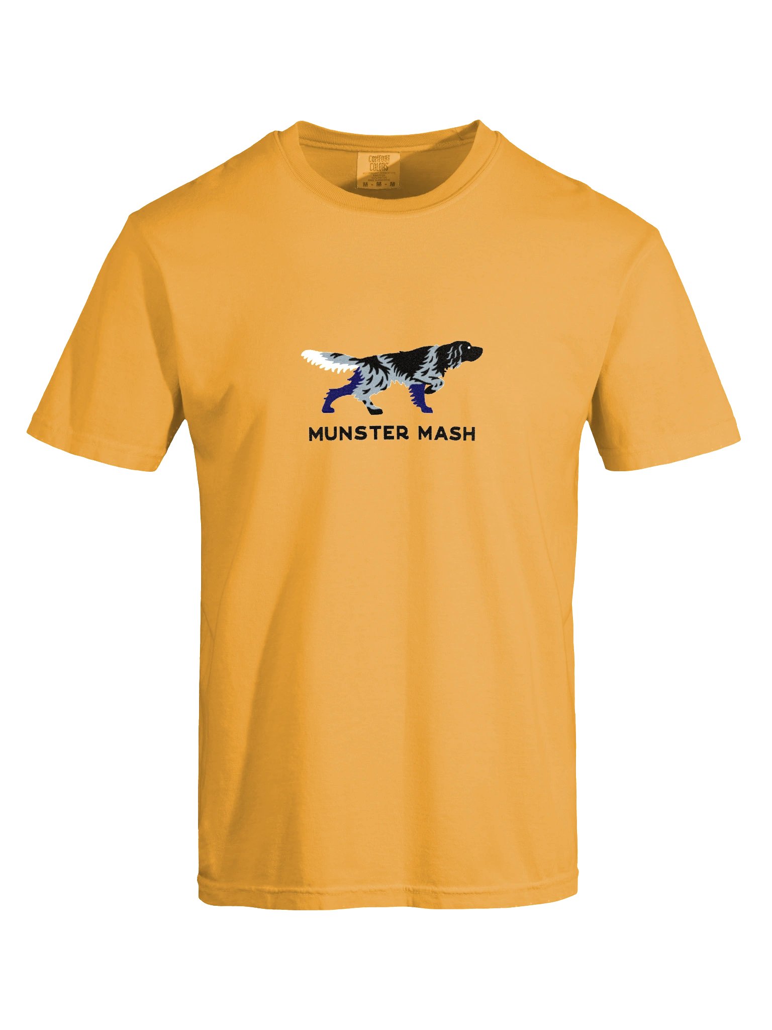 Munster Mash T-Shirt (Embroidered) of a Large Münsterländer(Blue Roan) product image (10)