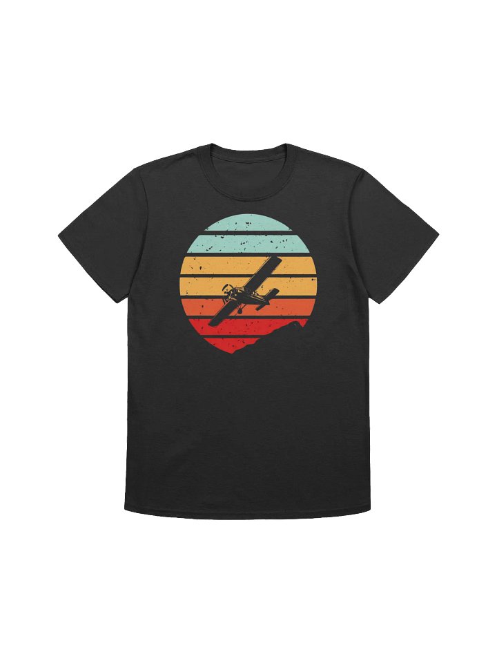 Vintage Airplane Sunset T-Shirt product image (1)