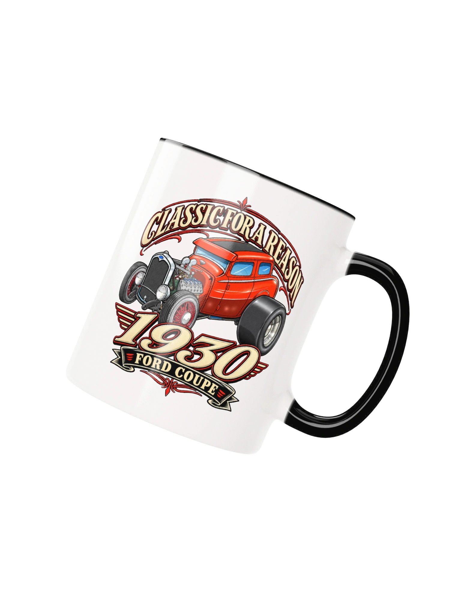1930 Ford Coupe – Classic for a Reason Color Accent Mug product image (16)