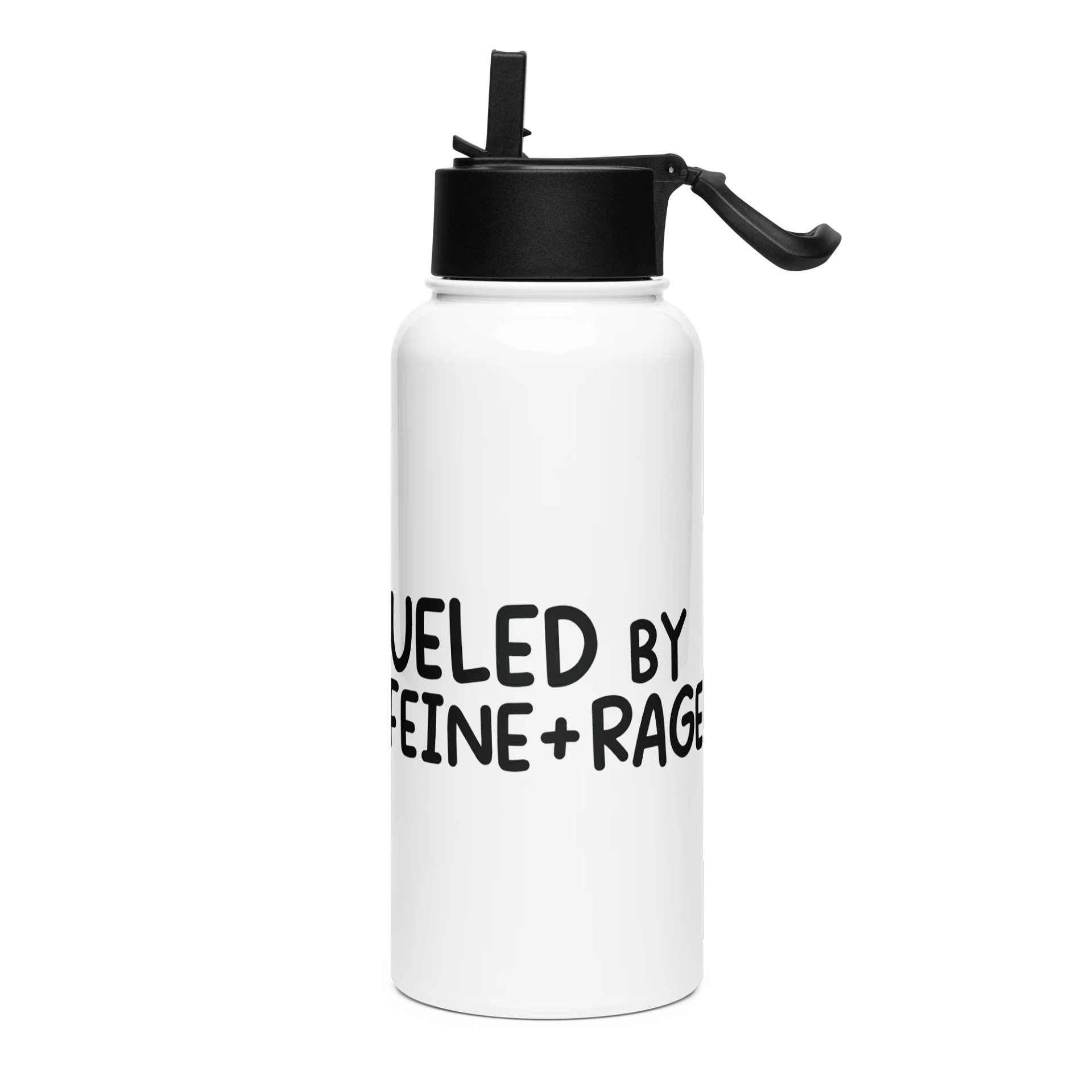 Caffeine & Rage Water Bottle product image (4)